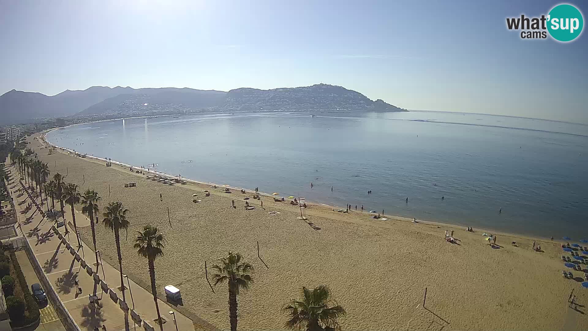 Webcam Costa Brava Roses Strand – Montecarlo Hotel livecam Spanien