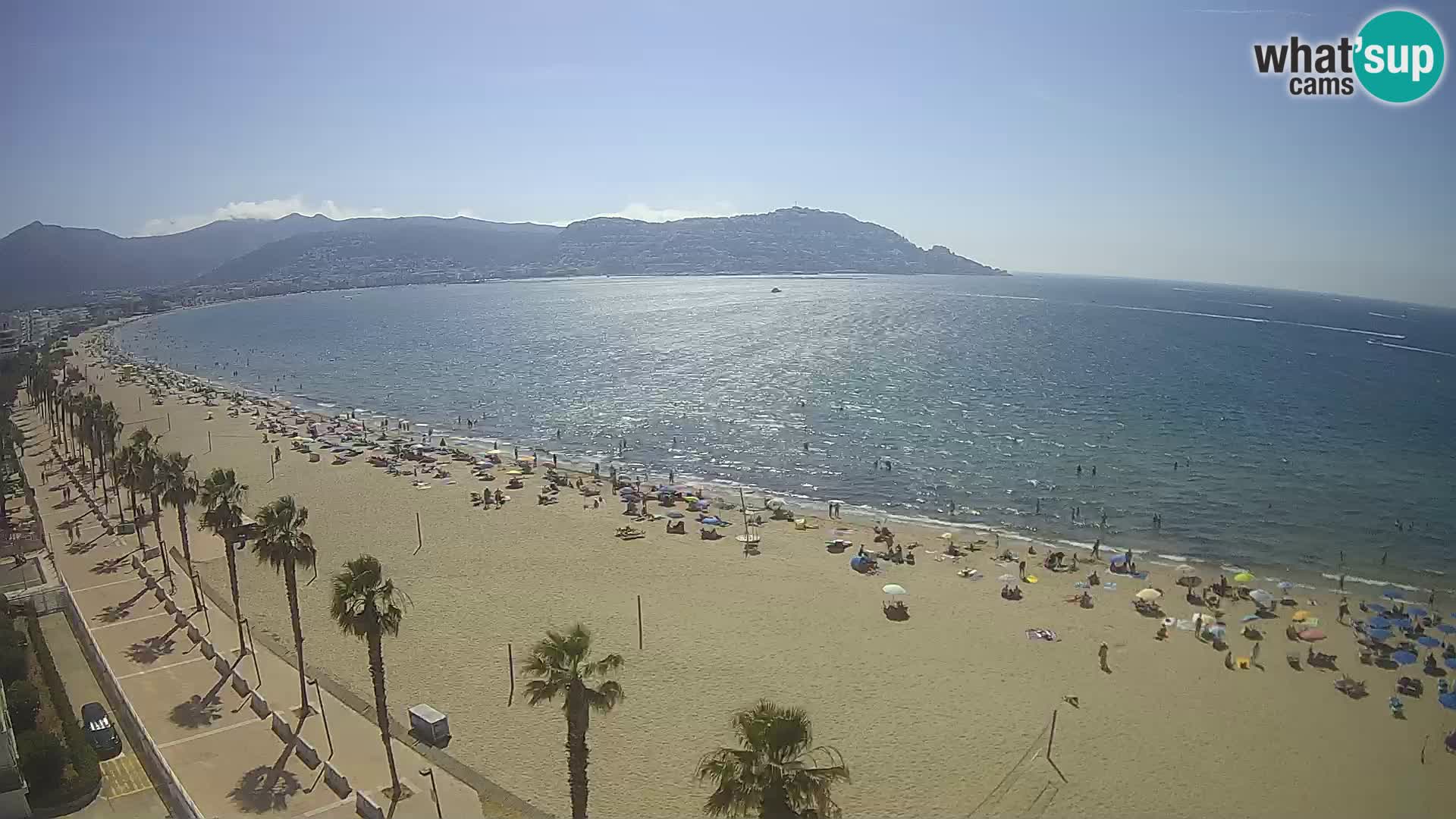 Live cam Roses  – Costa Brava spiaggia – Hotel MonteCarlo