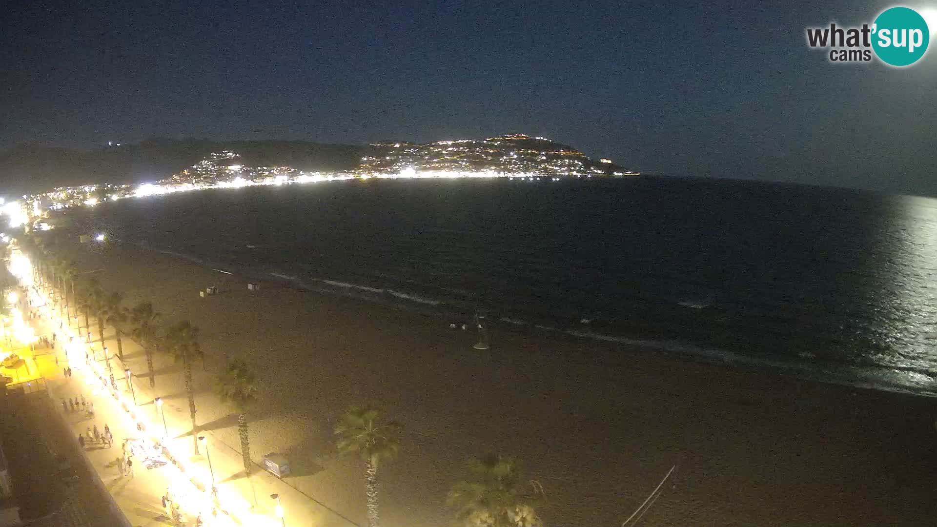 LIVEcam Roses plage Costa Brava – Hotel Montecarlo webcam Espagne