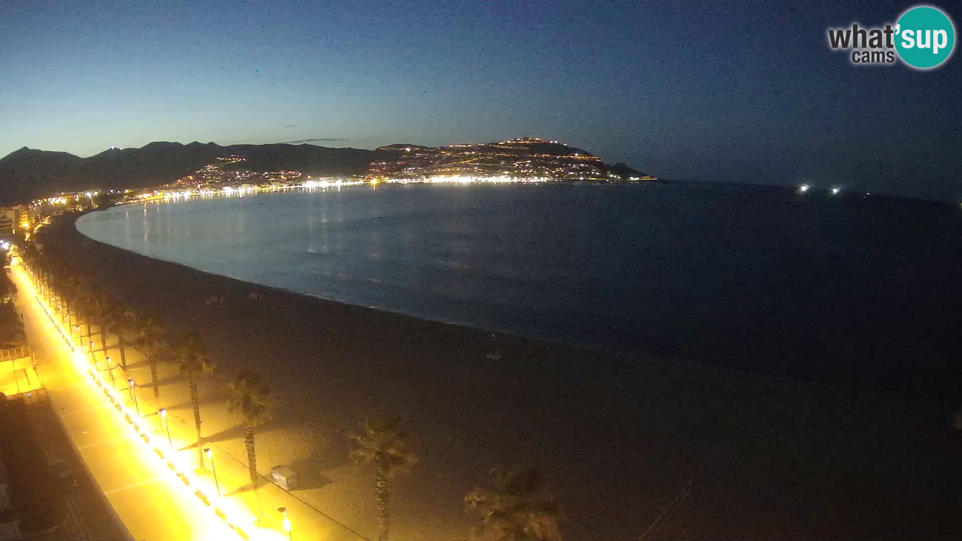 Webcam Costa Brava Roses Strand – Montecarlo Hotel livecam Spanien