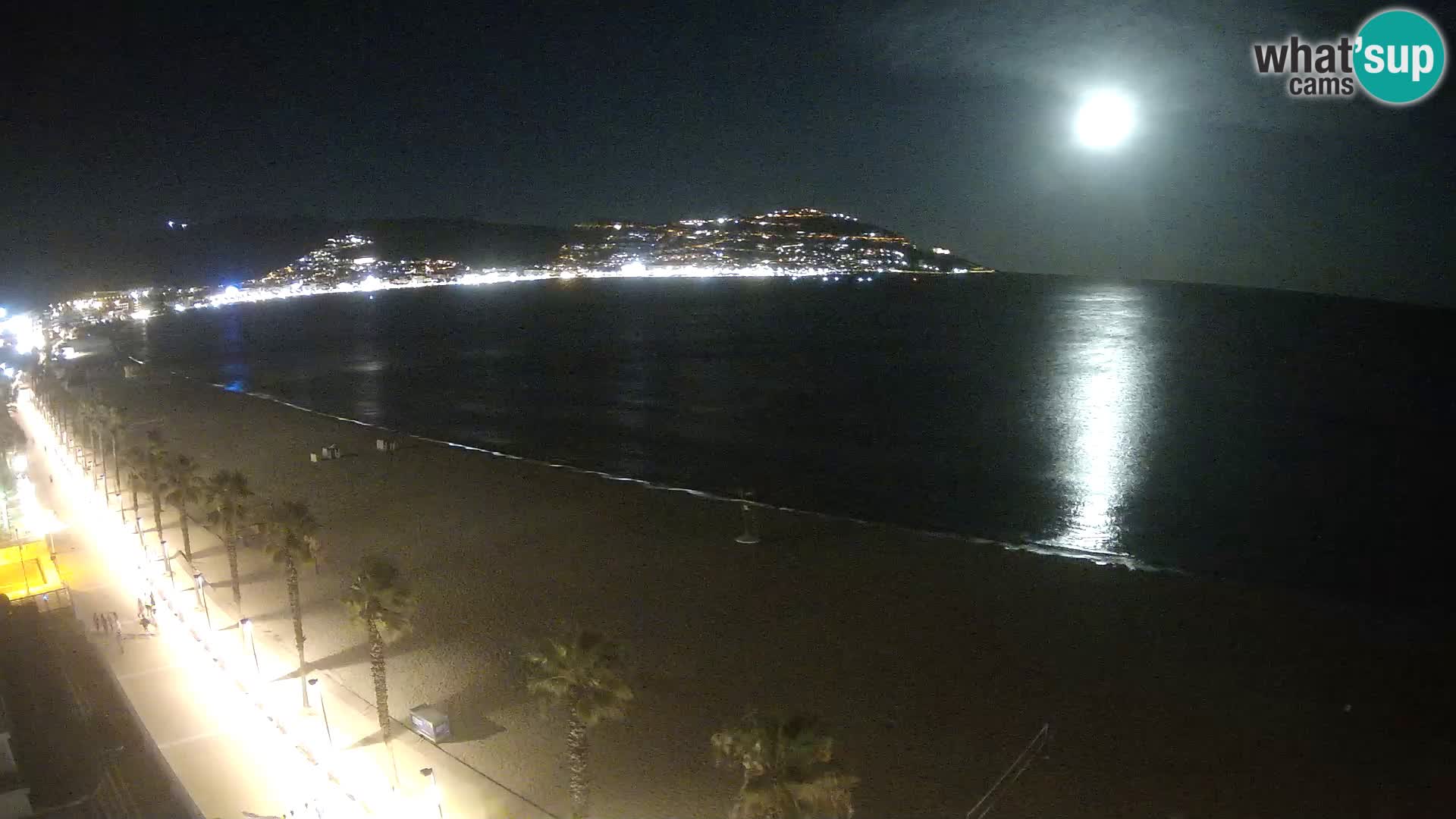Live cam Roses – Costa Brava spiaggia – Hotel MonteCarlo