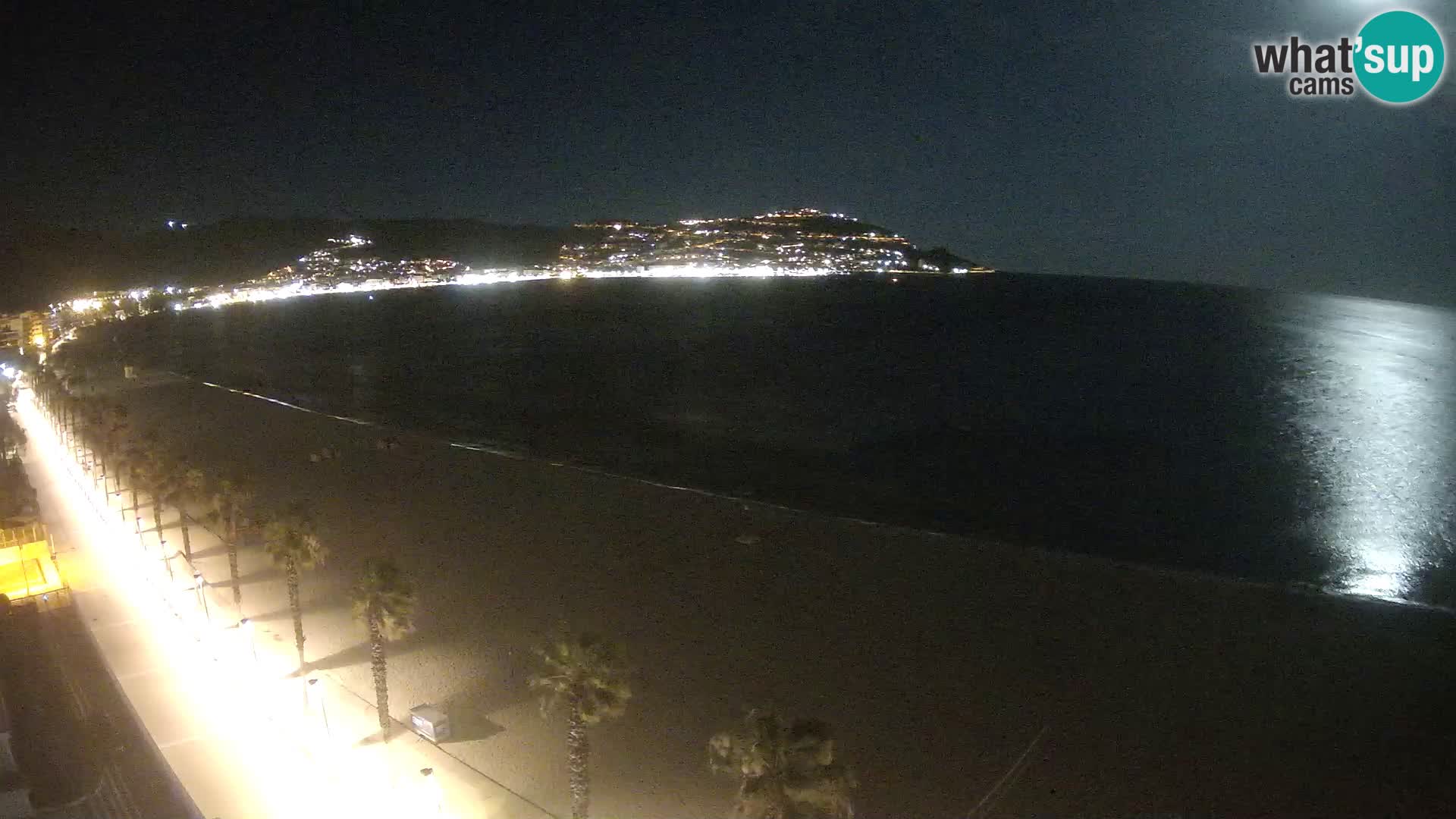 Webcam Costa Brava Roses Strand – Montecarlo Hotel livecam Spanien