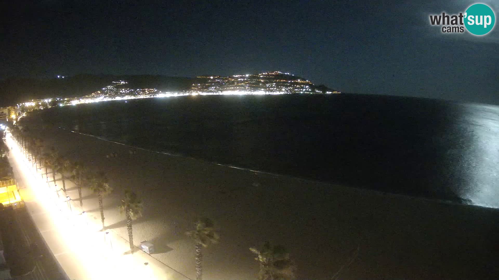 Webcam Costa Brava Roses Strand – Montecarlo Hotel livecam Spanien