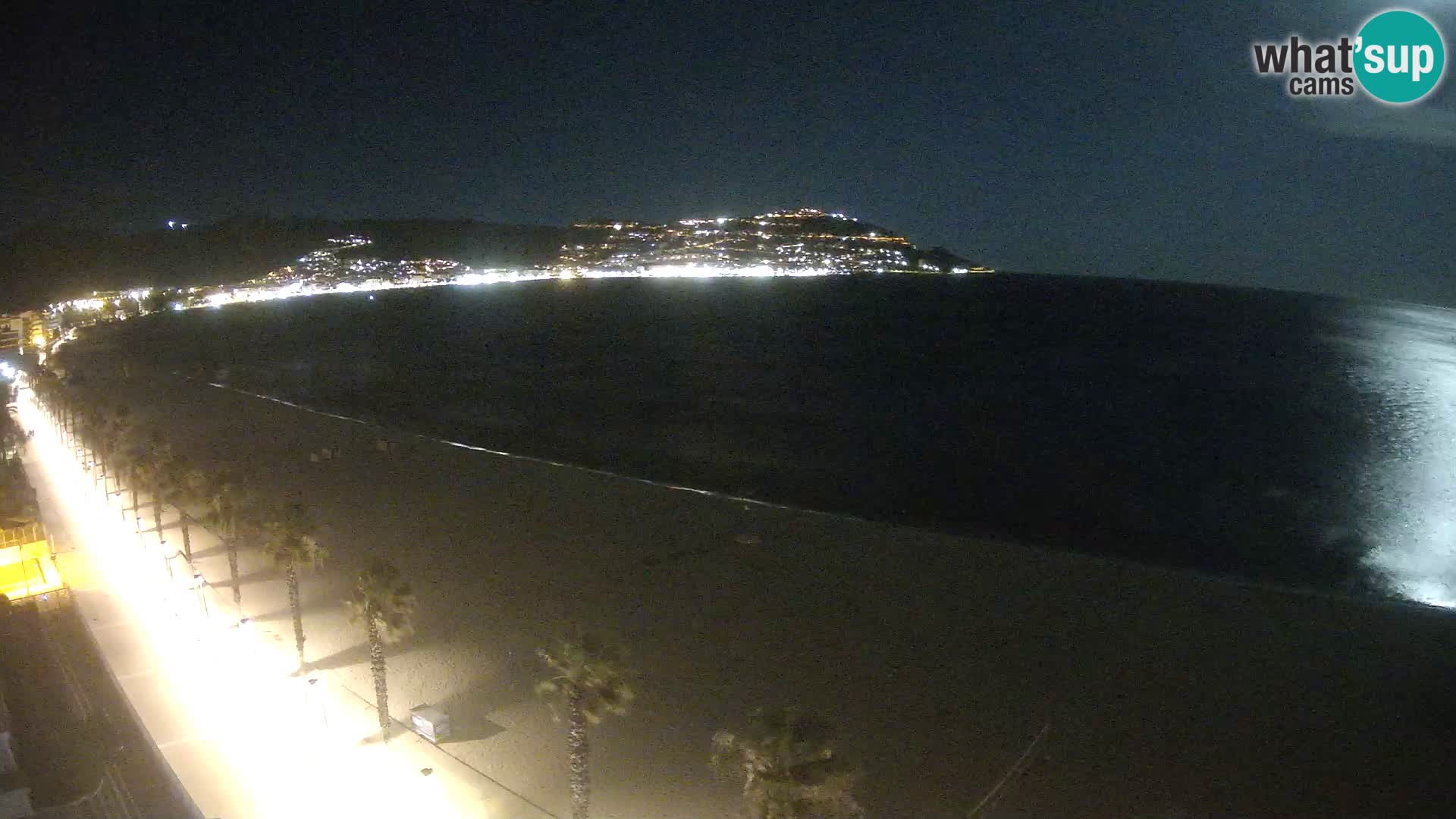 Roses camera en vivo playa Costa Brava- Hotel MonteCarlo