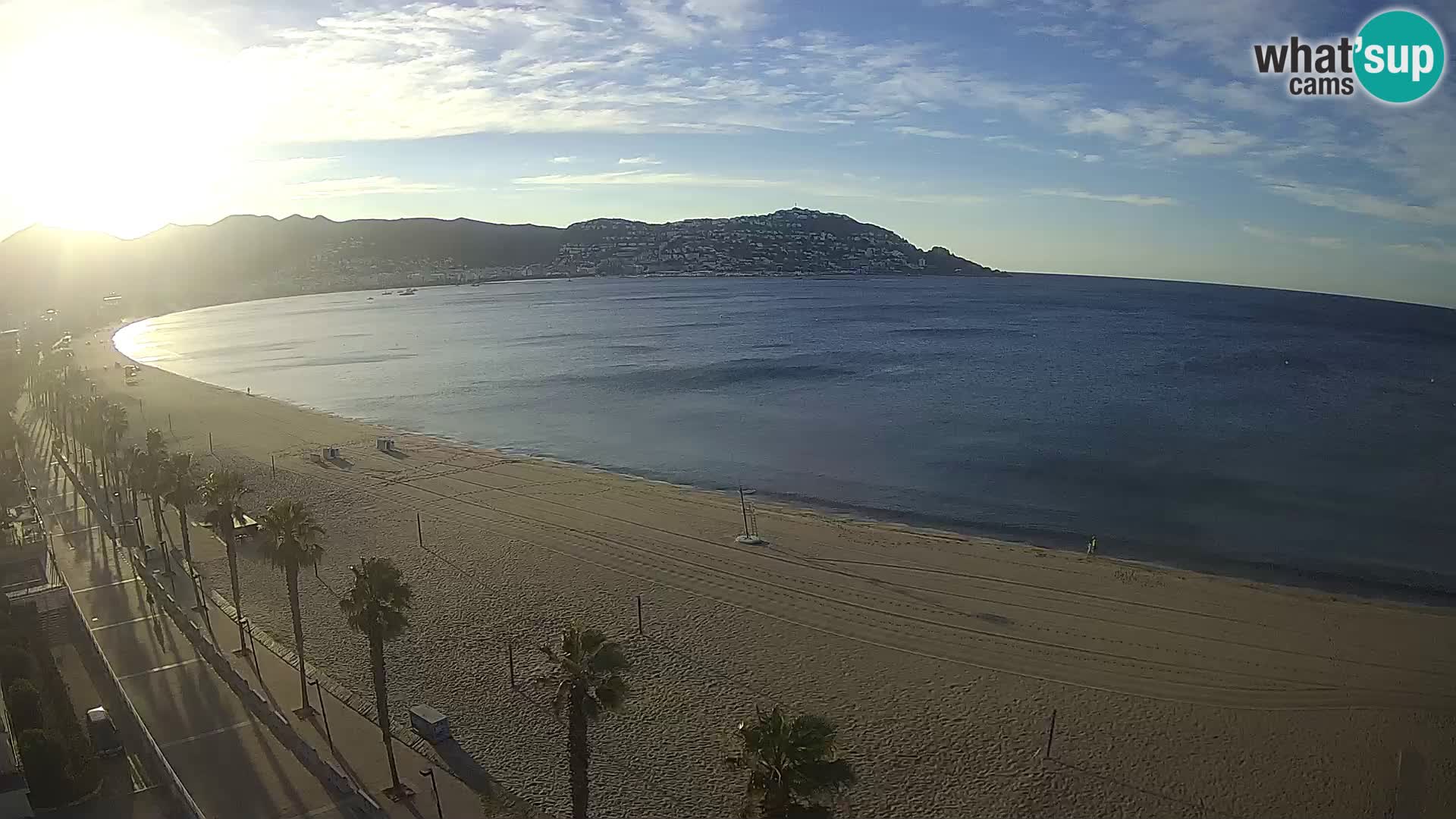 Roses camera en vivo playa Costa Brava- Hotel MonteCarlo
