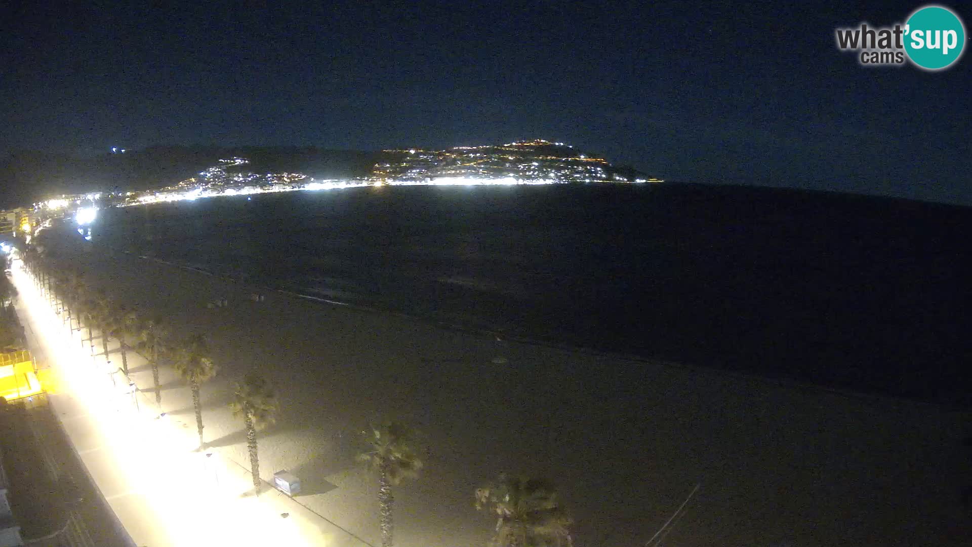 Webcam Costa Brava Roses Strand – Montecarlo Hotel livecam Spanien