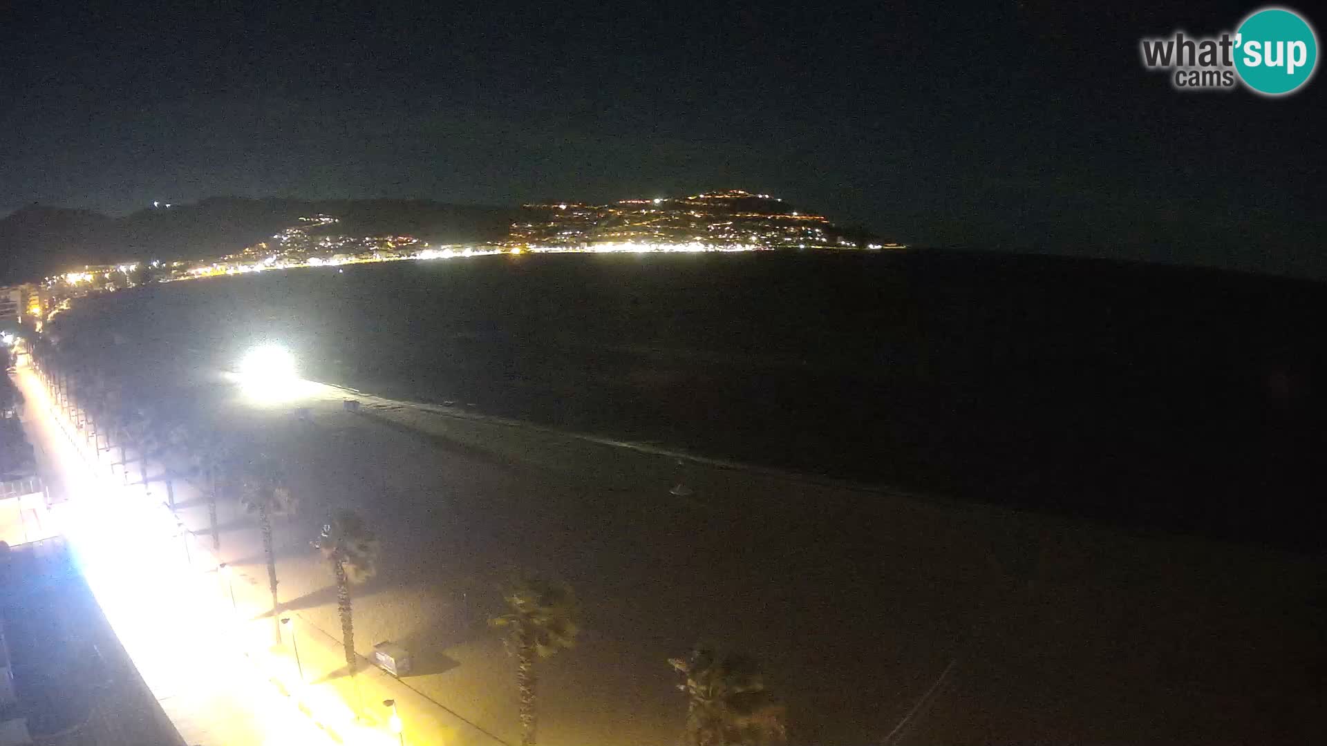 Webcam Costa Brava Roses Strand – Montecarlo Hotel livecam Spanien