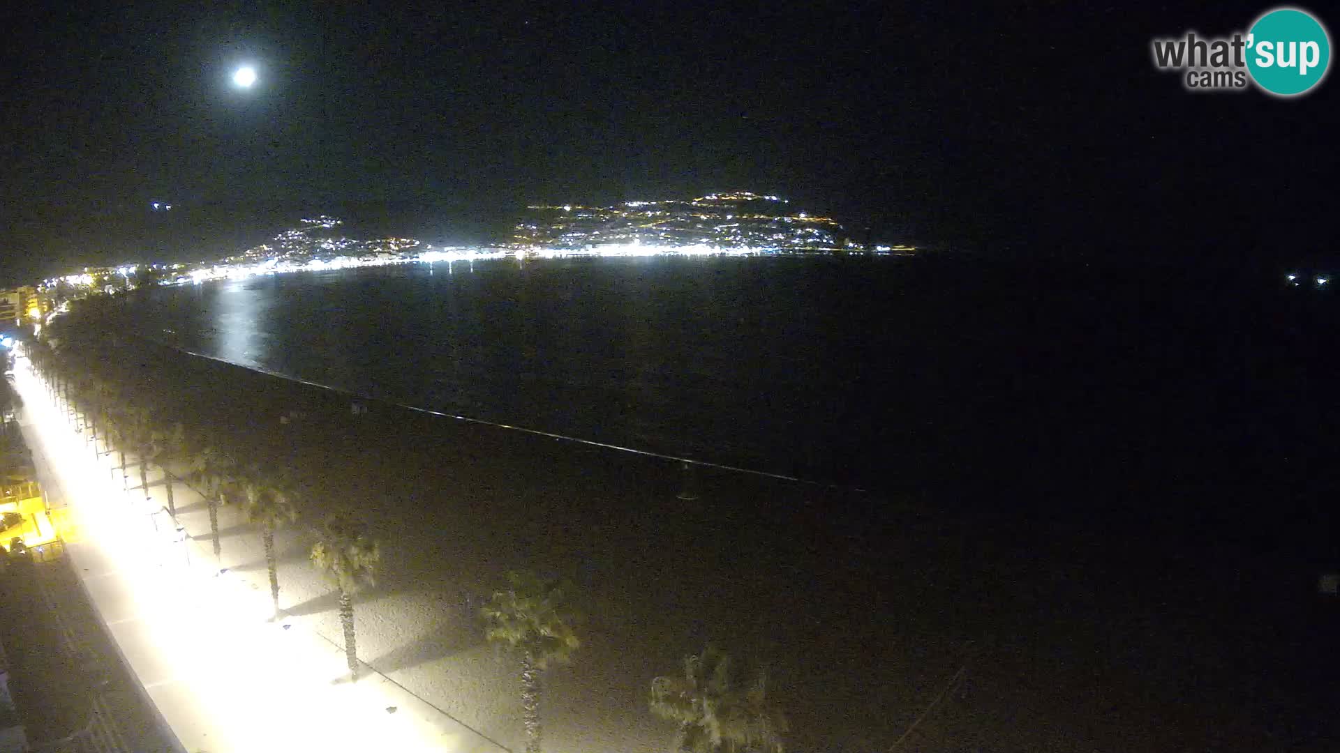 LIVEcam Roses plage Costa Brava – Hotel Montecarlo webcam Espagne