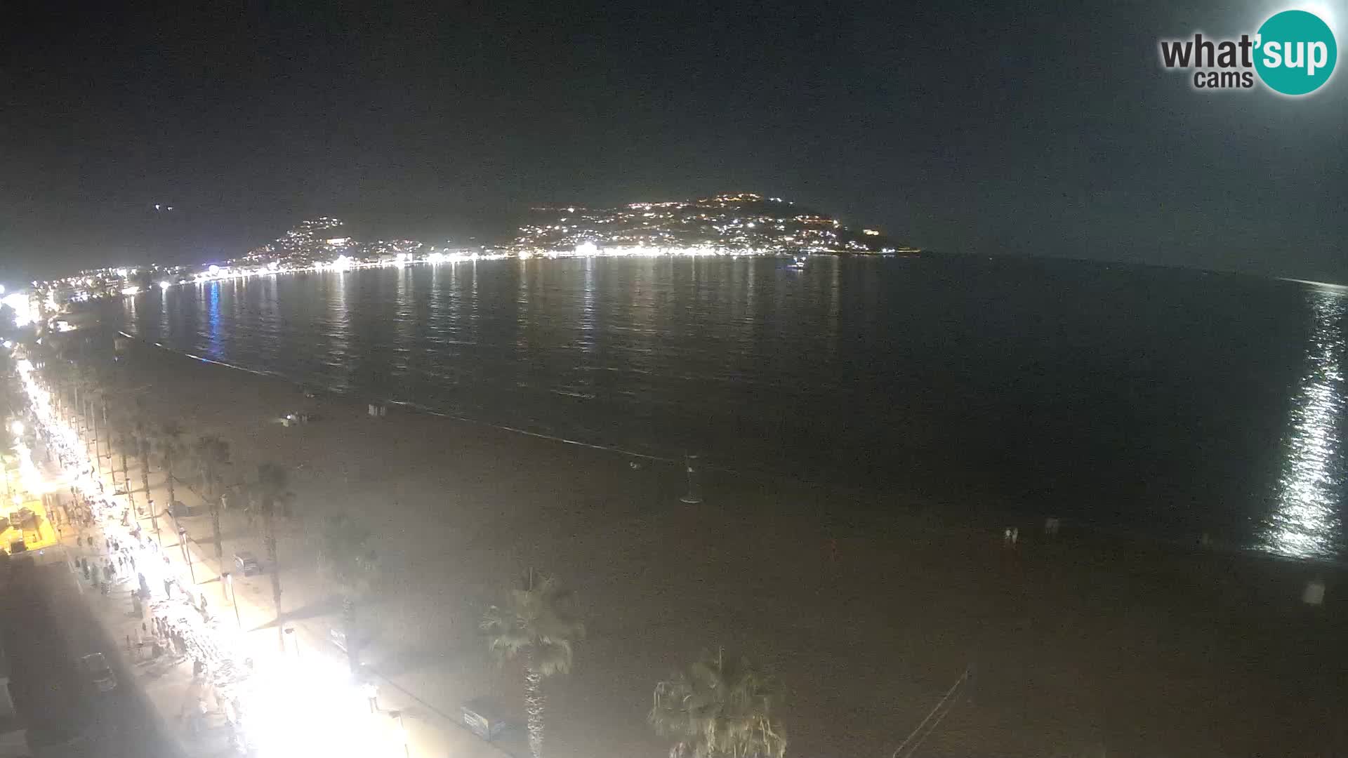 LIVEcam Roses plage Costa Brava – Hotel Montecarlo webcam Espagne