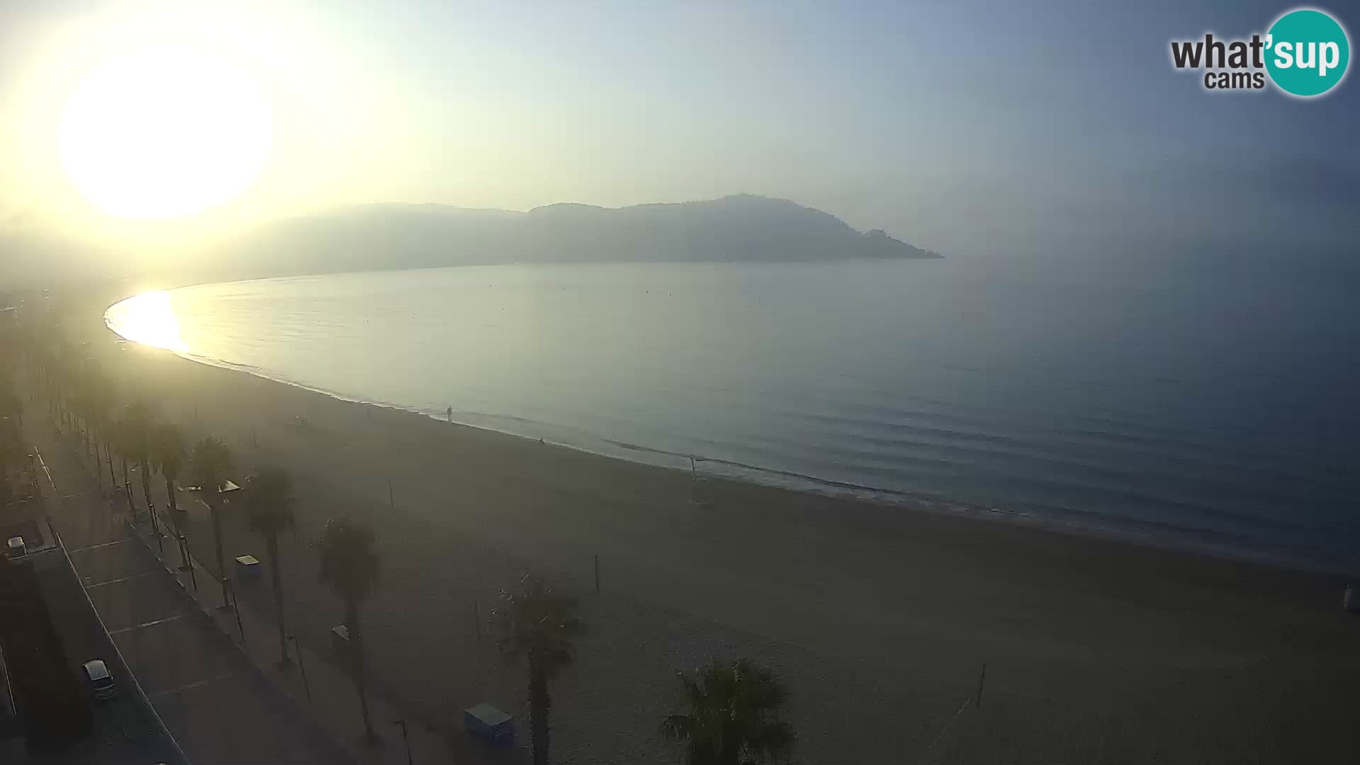 LIVEcam Roses plage Costa Brava – Hotel Montecarlo webcam Espagne