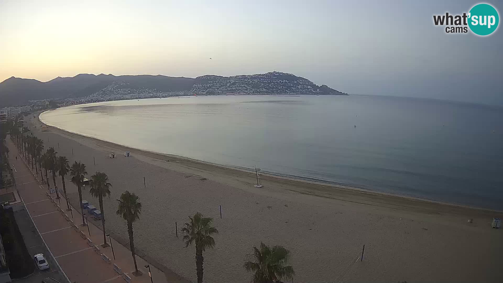 Webcam Costa Brava Roses Strand – Montecarlo Hotel livecam Spanien