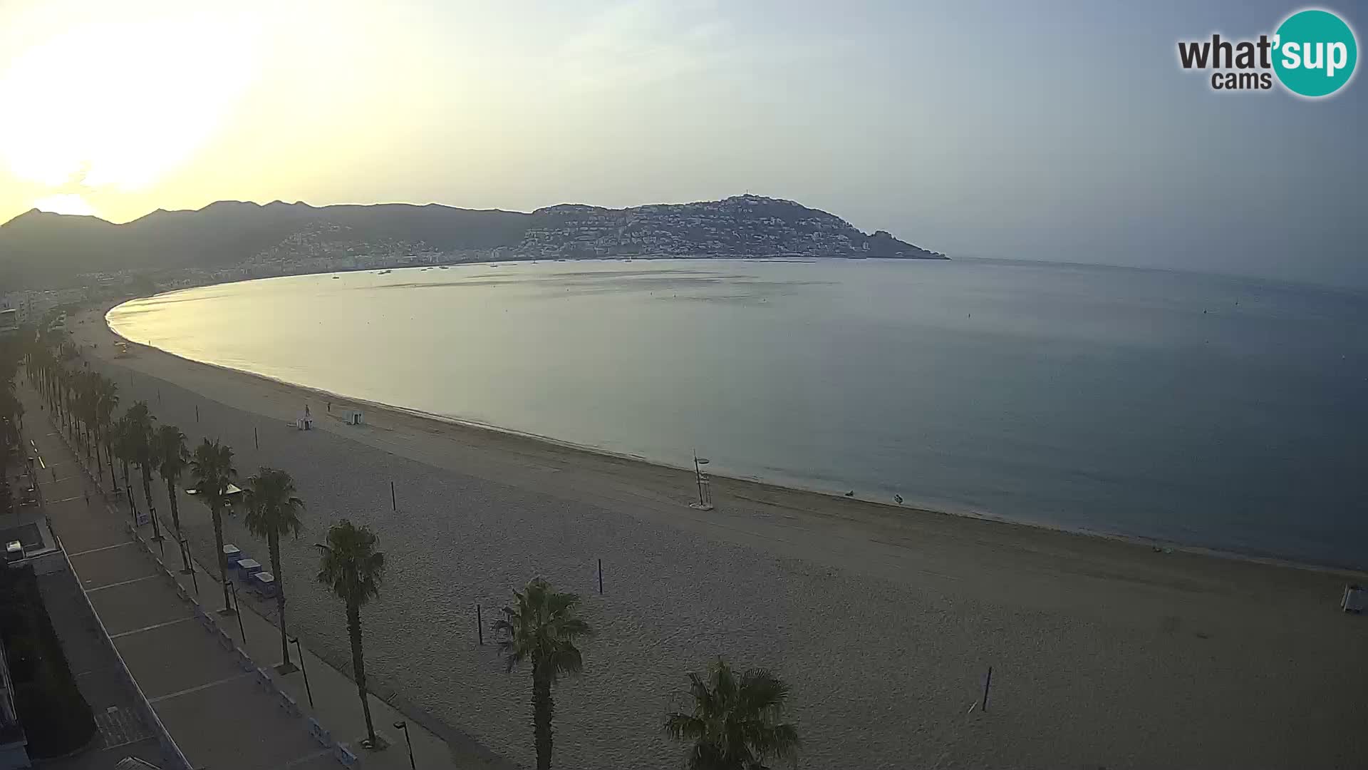 Web kamera Roses – Španijolska – Pogled sa hotela MonteCarlo