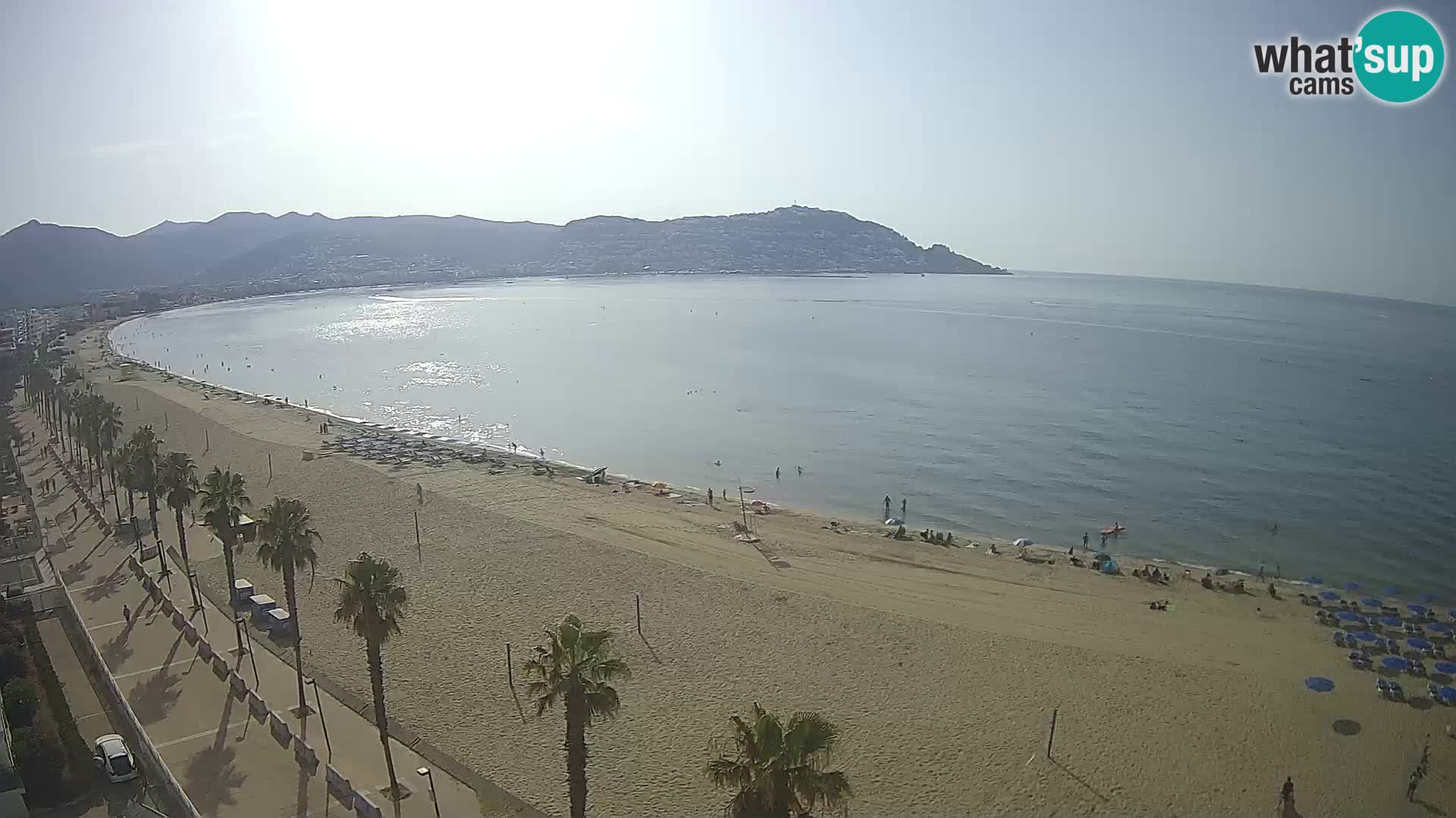 Roses camera en vivo playa Costa Brava- Hotel MonteCarlo