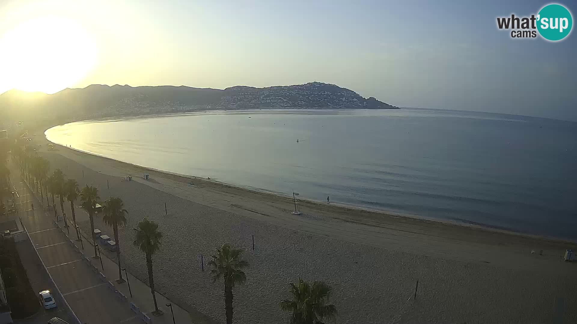 Webcam Costa Brava Roses Strand – Montecarlo Hotel livecam Spanien
