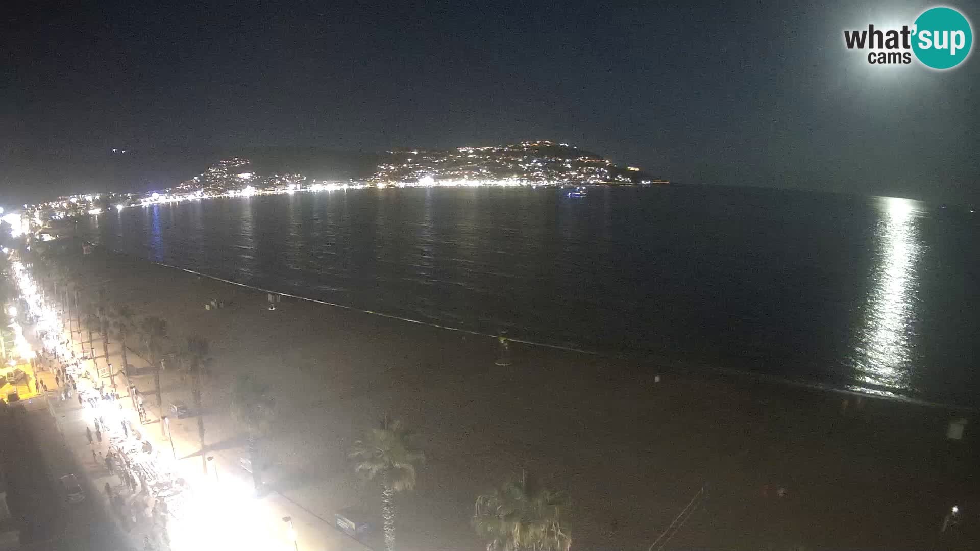 Webcam Costa Brava Roses Strand – Montecarlo Hotel livecam Spanien