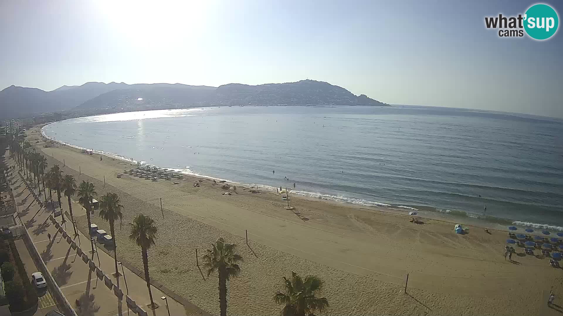 LIVEcam Roses plage Costa Brava – Hotel Montecarlo webcam Espagne