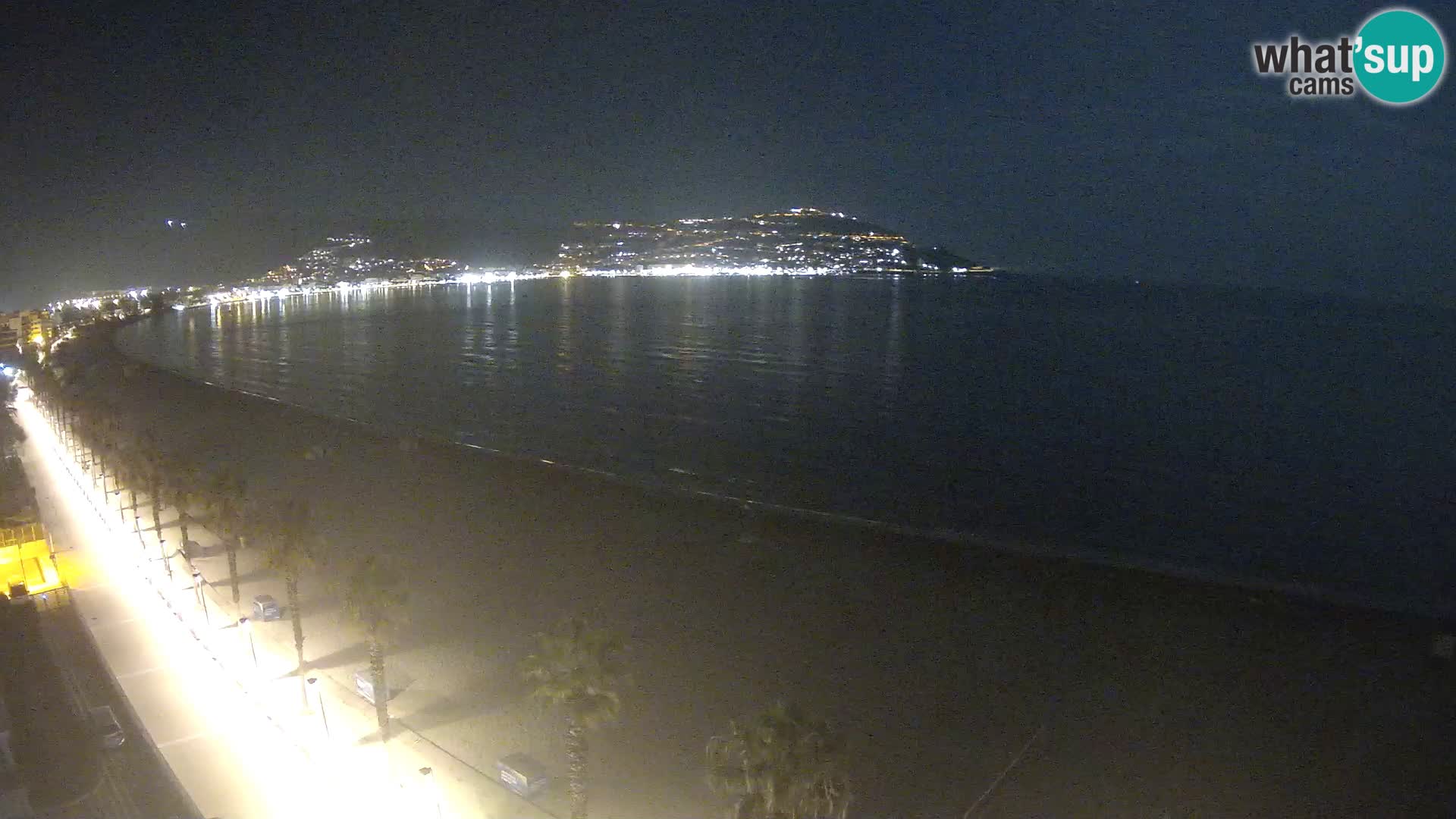 Webcam Costa Brava Roses Strand – Montecarlo Hotel livecam Spanien