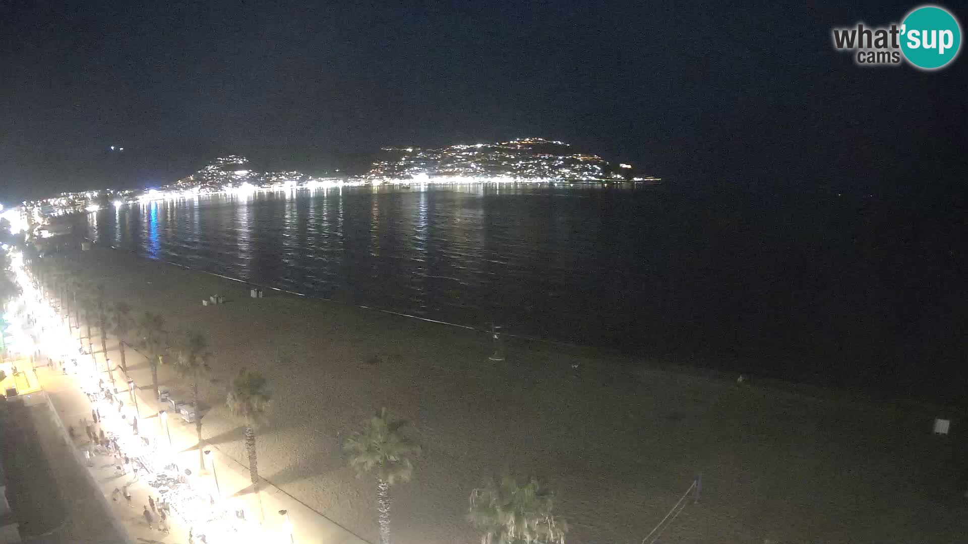 Webcam Costa Brava Roses Strand – Montecarlo Hotel livecam Spanien