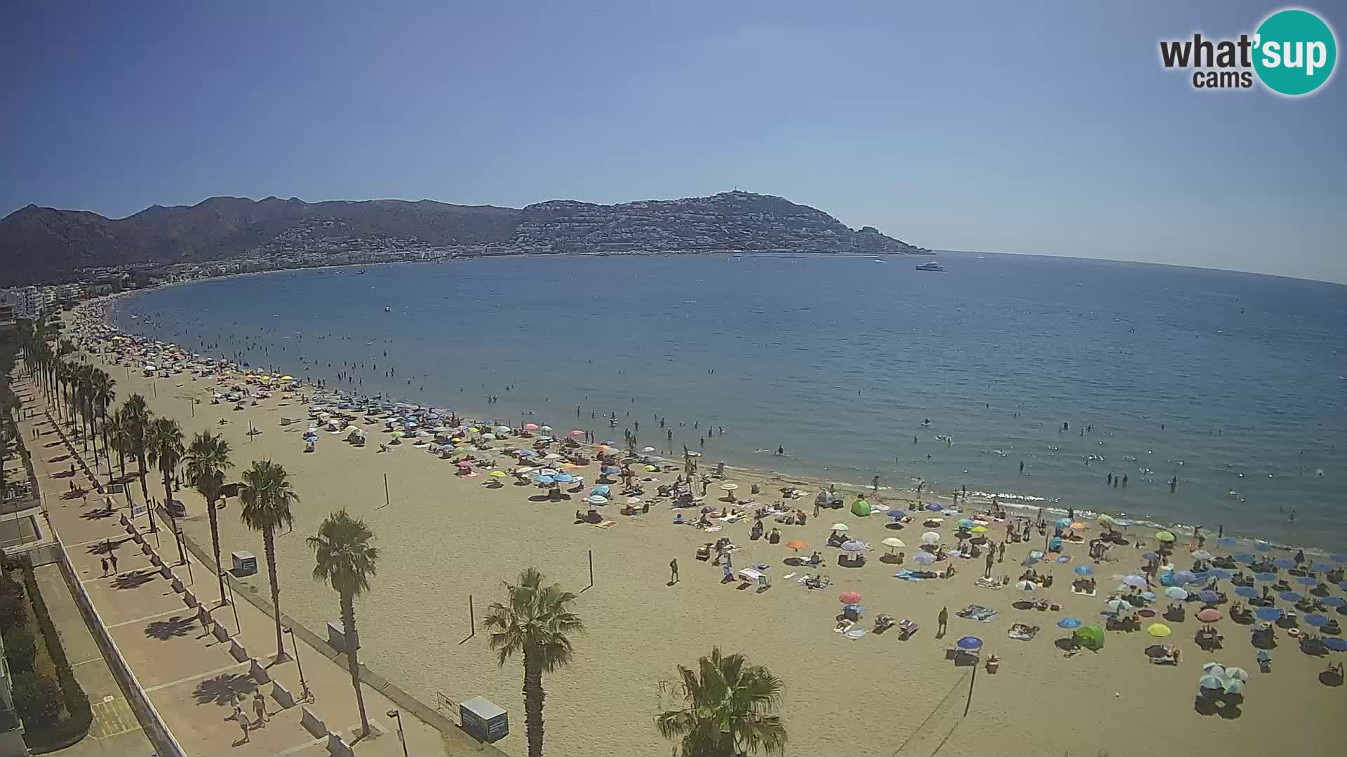 Web kamera Roses – Španijolska – Pogled sa hotela MonteCarlo