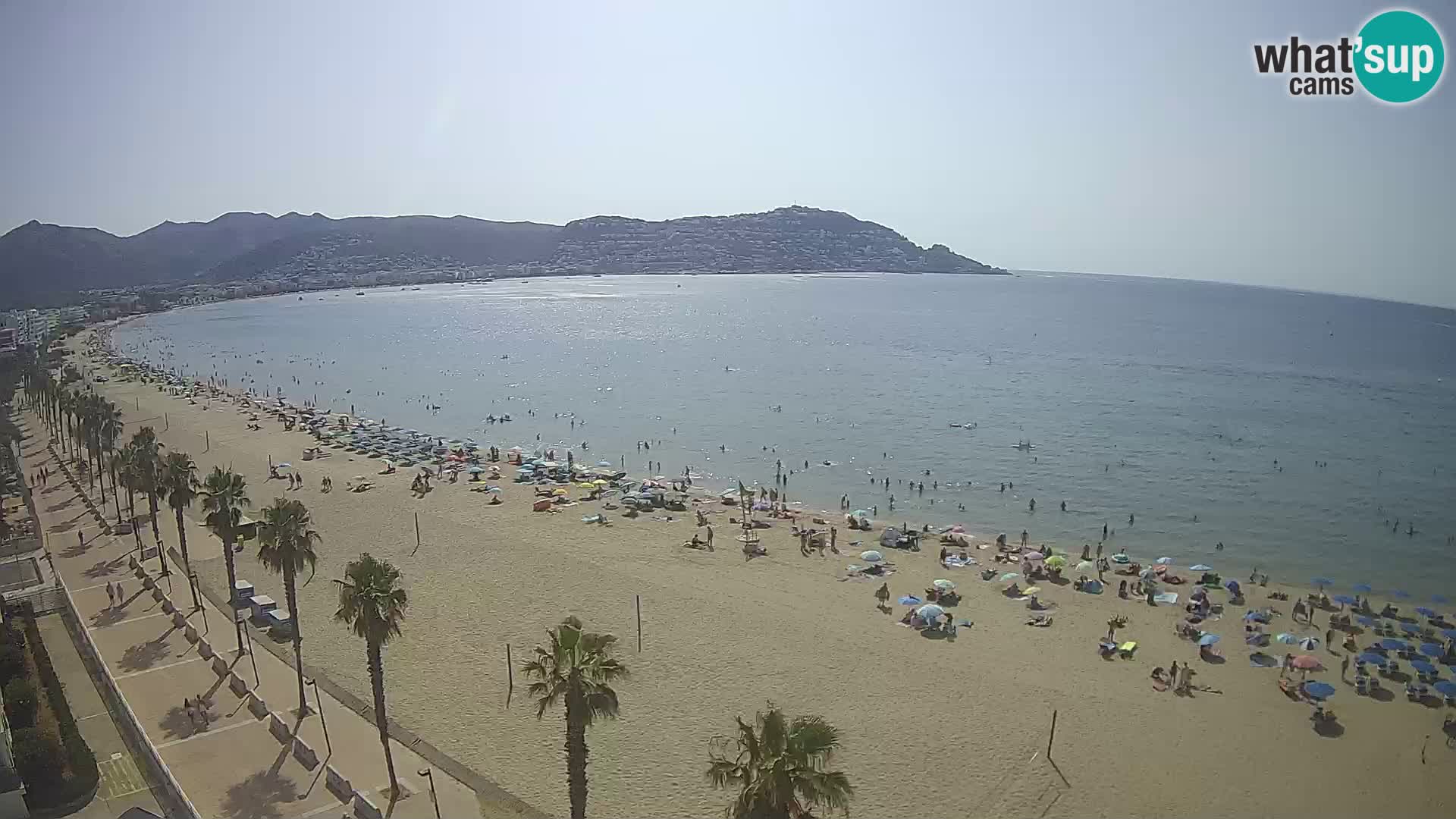 Spletna kamera Roses – Španija – Pogled s hotela MonteCarlo