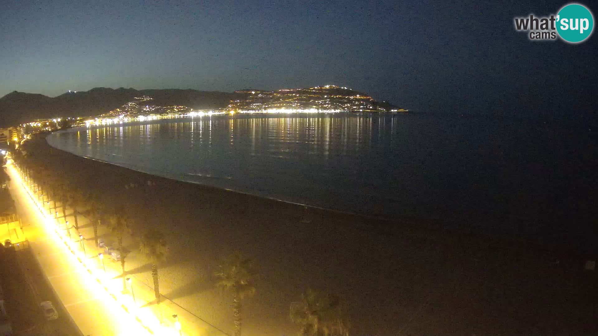 LIVEcam Roses plage Costa Brava – Hotel Montecarlo webcam Espagne