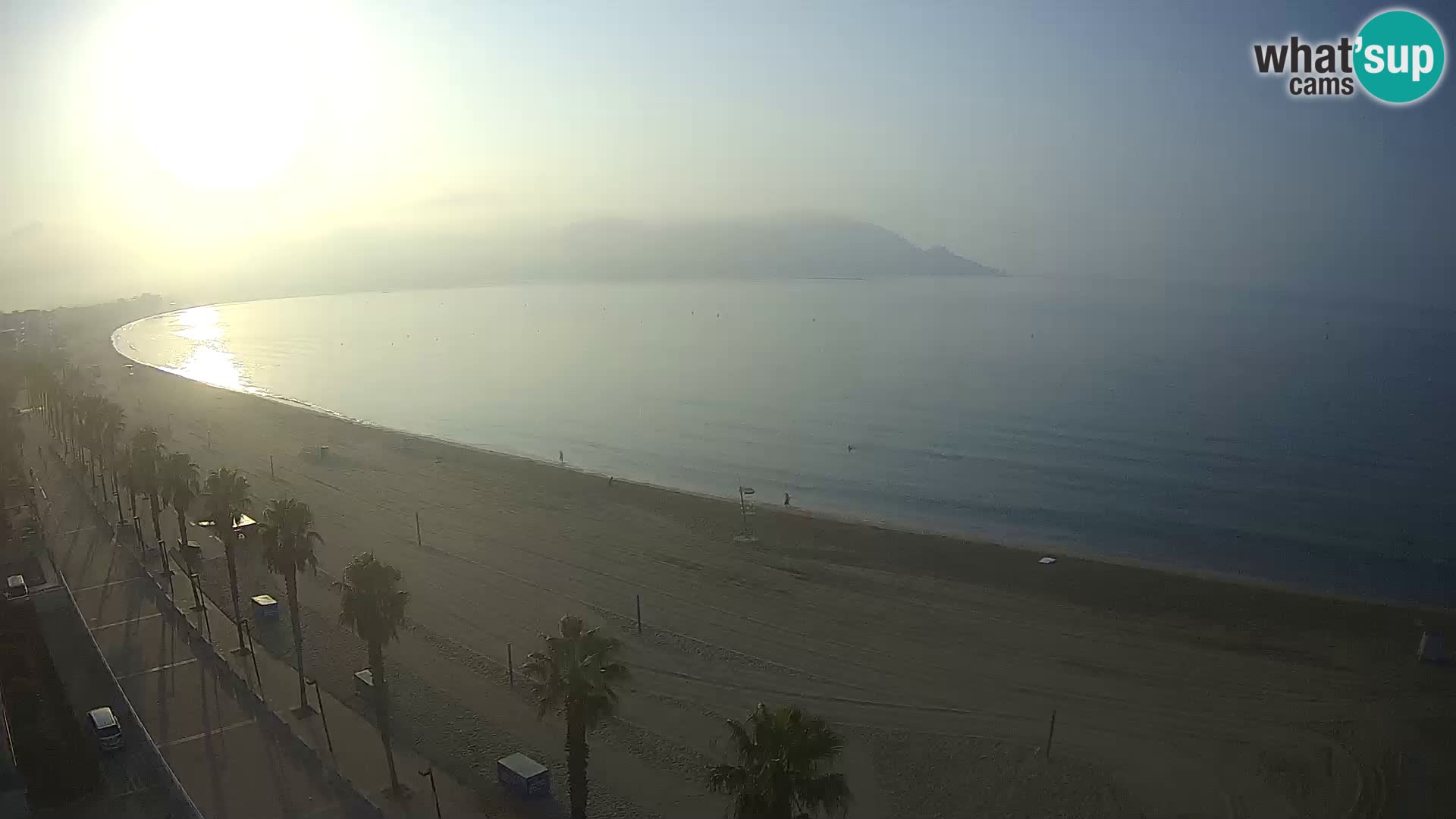 Live cam Roses  – Costa Brava spiaggia – Hotel MonteCarlo