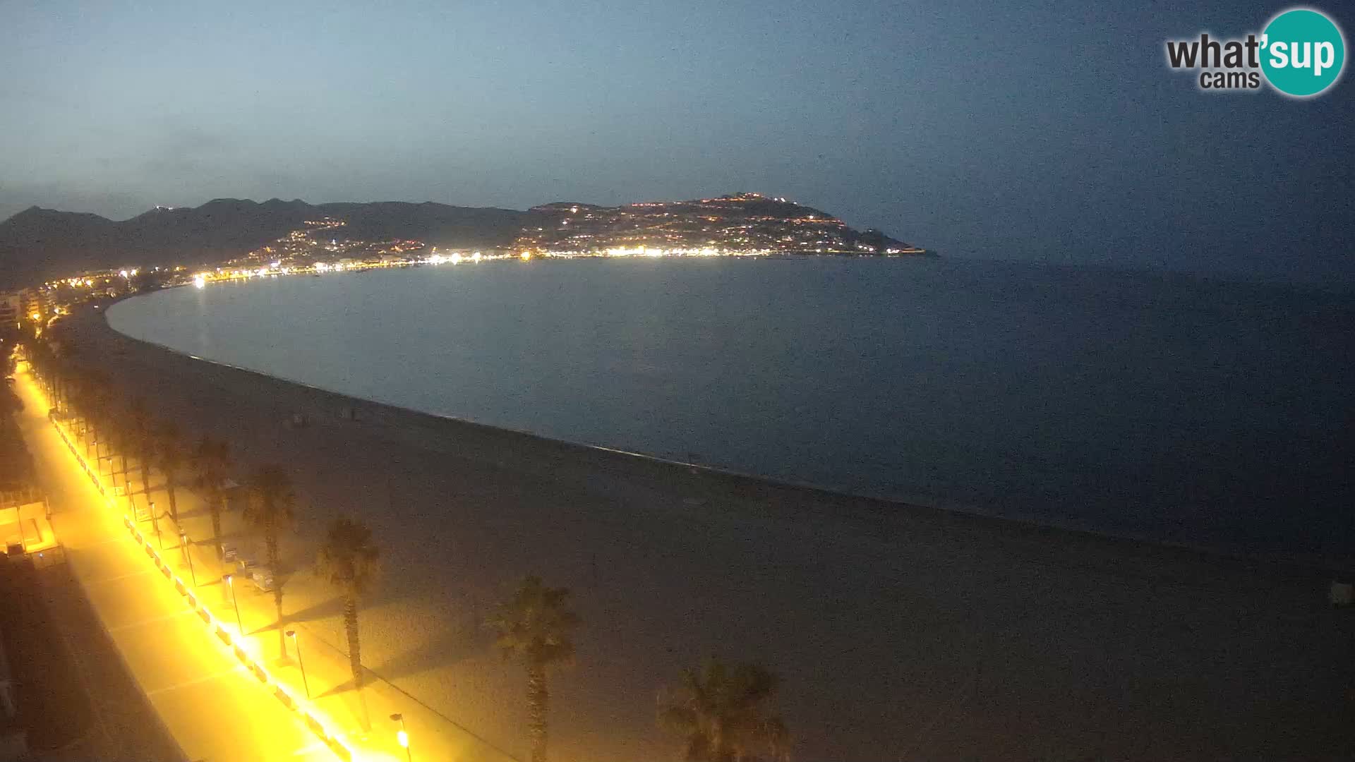 Webcam Costa Brava Roses Strand – Montecarlo Hotel livecam Spanien