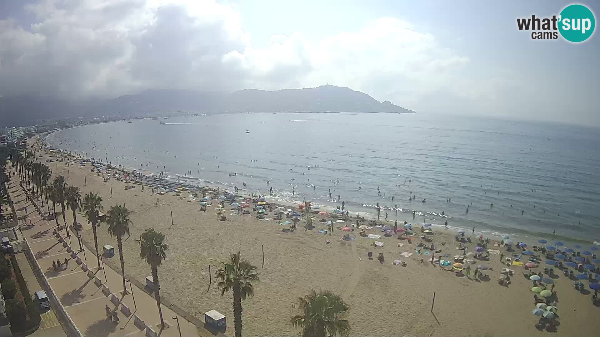 Live cam Roses – Costa Brava spiaggia – Hotel MonteCarlo