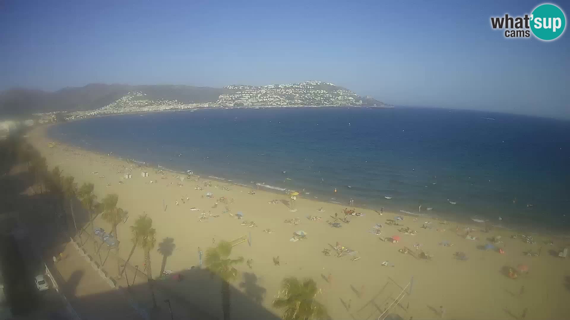 Live cam Roses  – Costa Brava spiaggia – Hotel MonteCarlo