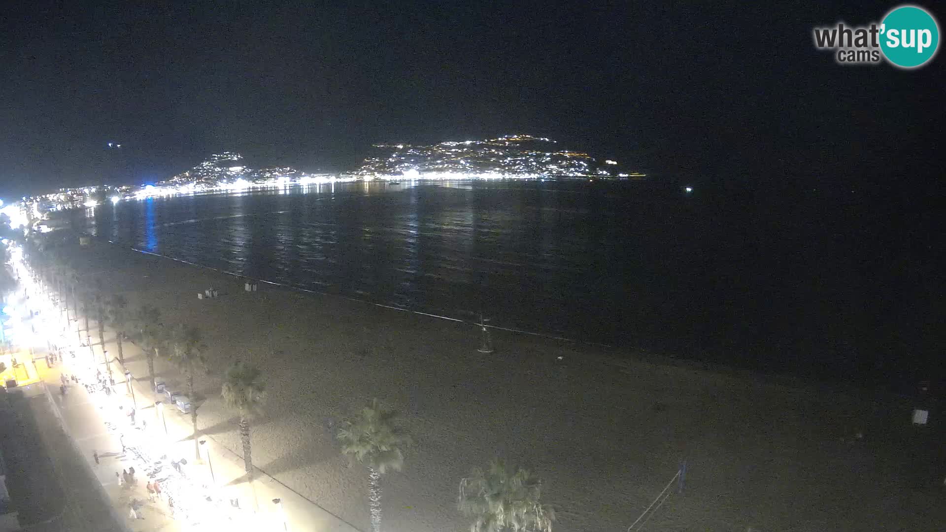 LIVEcam Roses plage Costa Brava – Hotel Montecarlo webcam Espagne