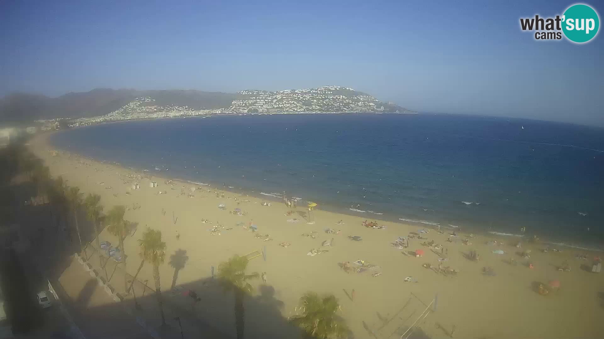 Roses camera en vivo playa Costa Brava- Hotel MonteCarlo