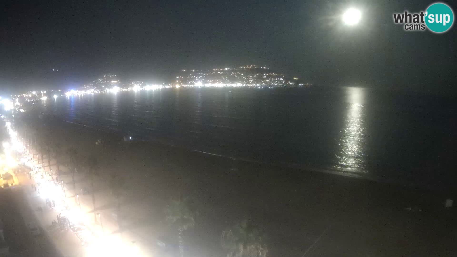 Webcam Costa Brava Roses Strand – Montecarlo Hotel livecam Spanien