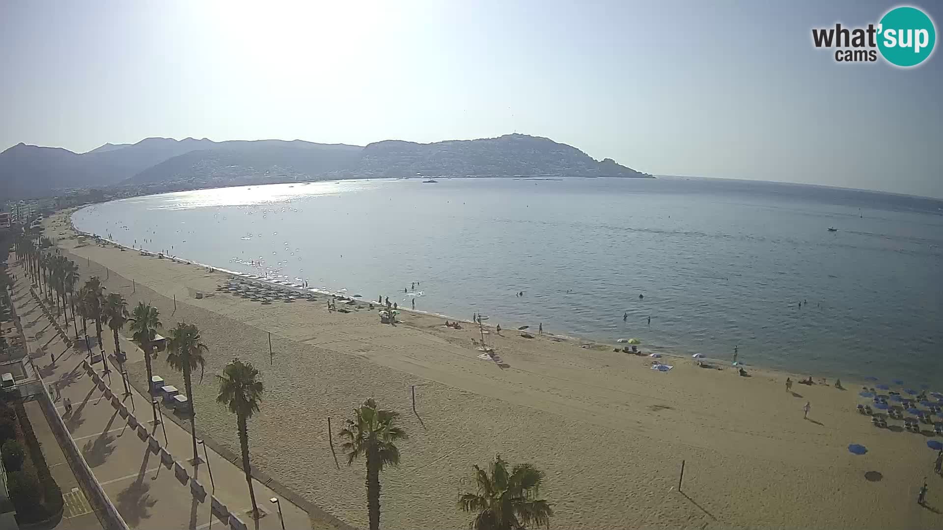 Roses camera en vivo playa Costa Brava- Hotel MonteCarlo