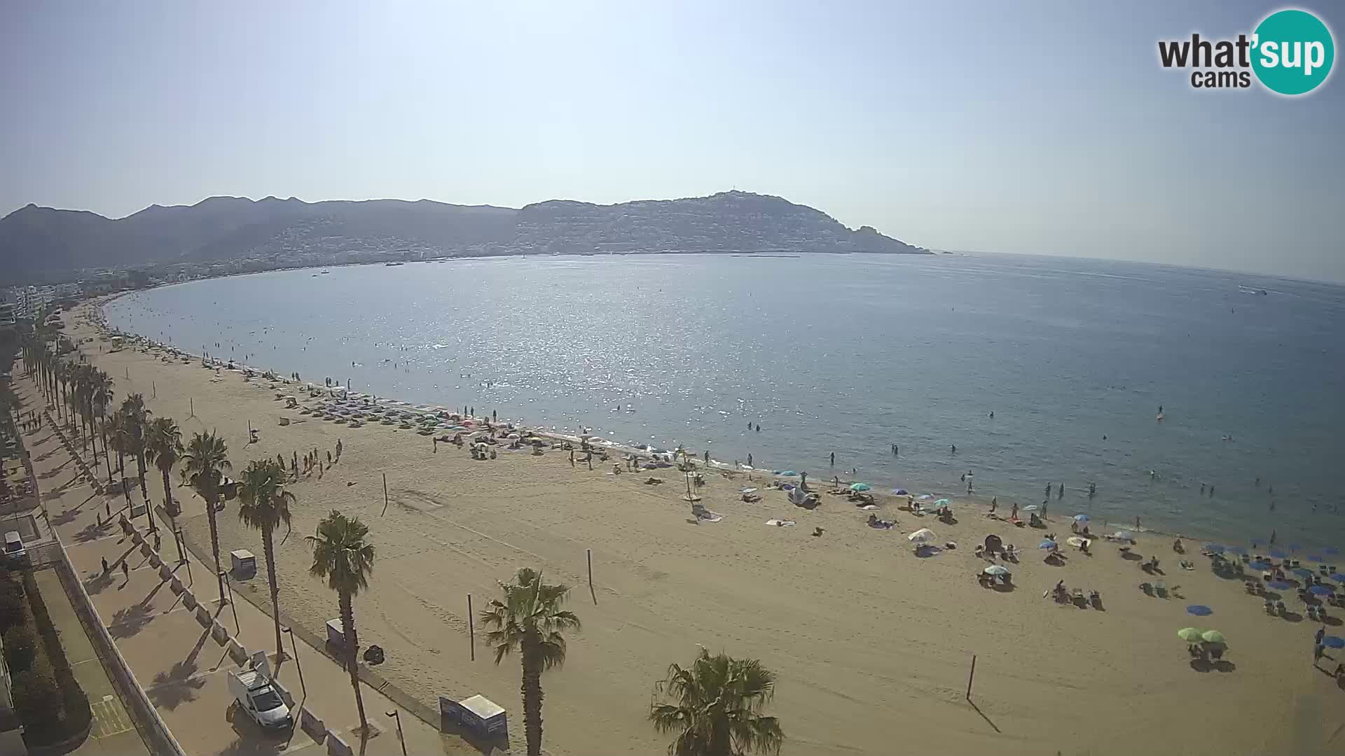 Live cam Roses  – Costa Brava spiaggia – Hotel MonteCarlo