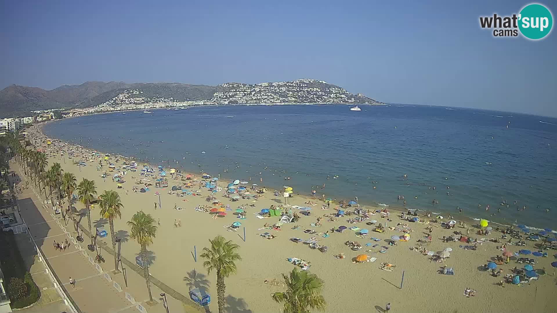 Web kamera Roses – Španijolska – Pogled sa hotela MonteCarlo