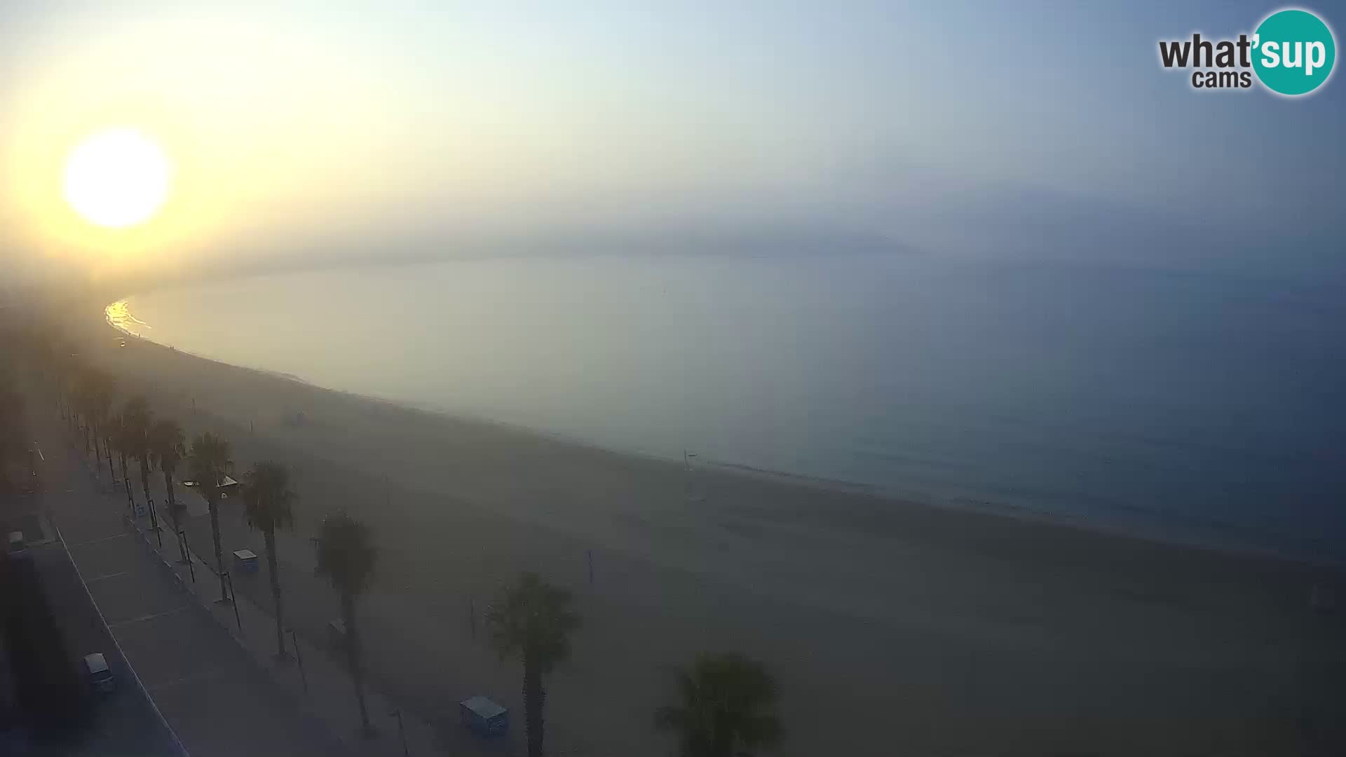 Webcam Costa Brava Roses Strand – Montecarlo Hotel livecam Spanien
