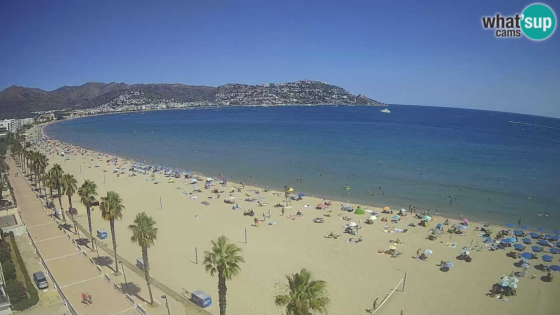 Web kamera Roses – Španijolska – Pogled sa hotela MonteCarlo
