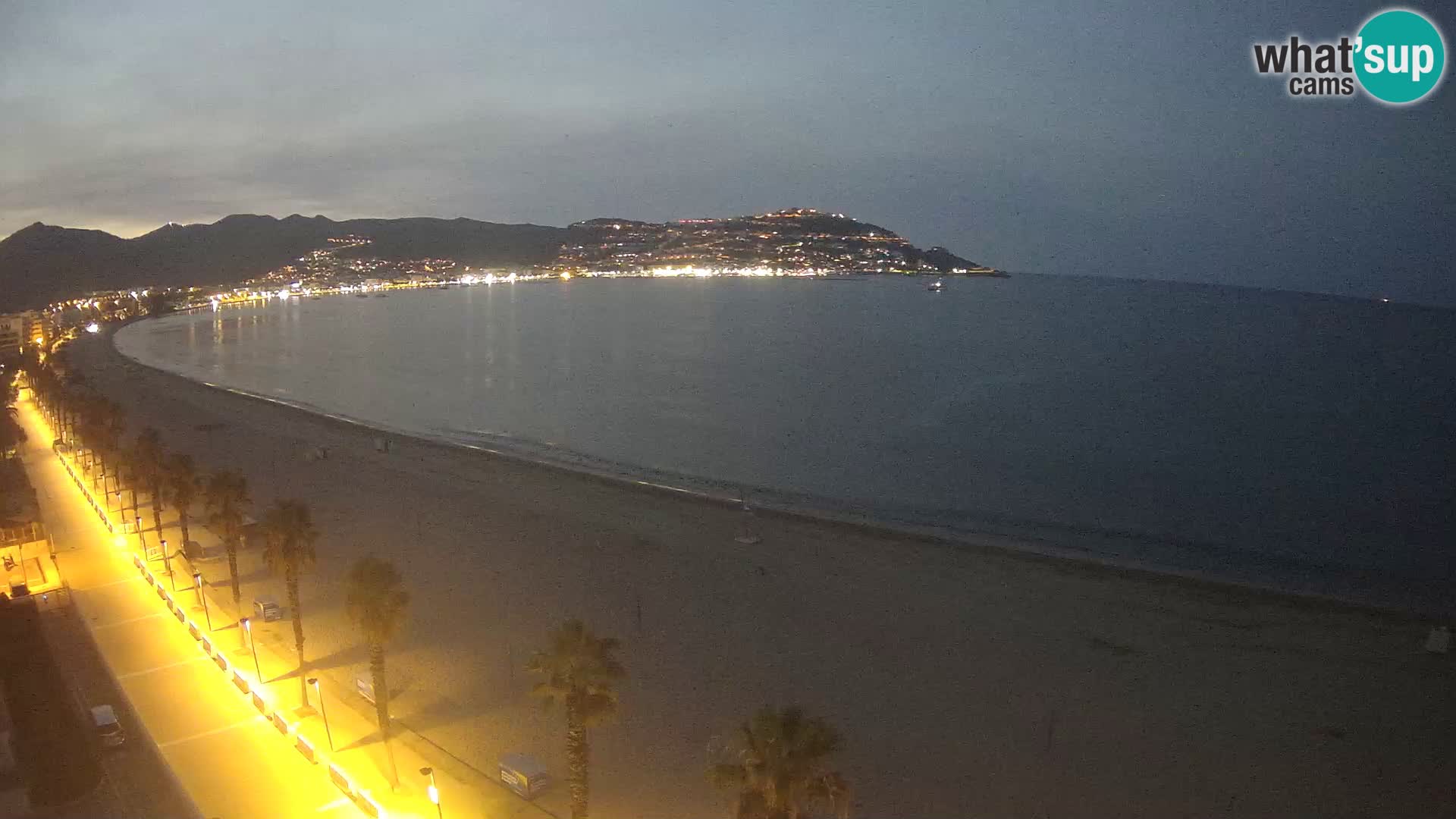 LIVEcam Roses plage Costa Brava – Hotel Montecarlo webcam Espagne