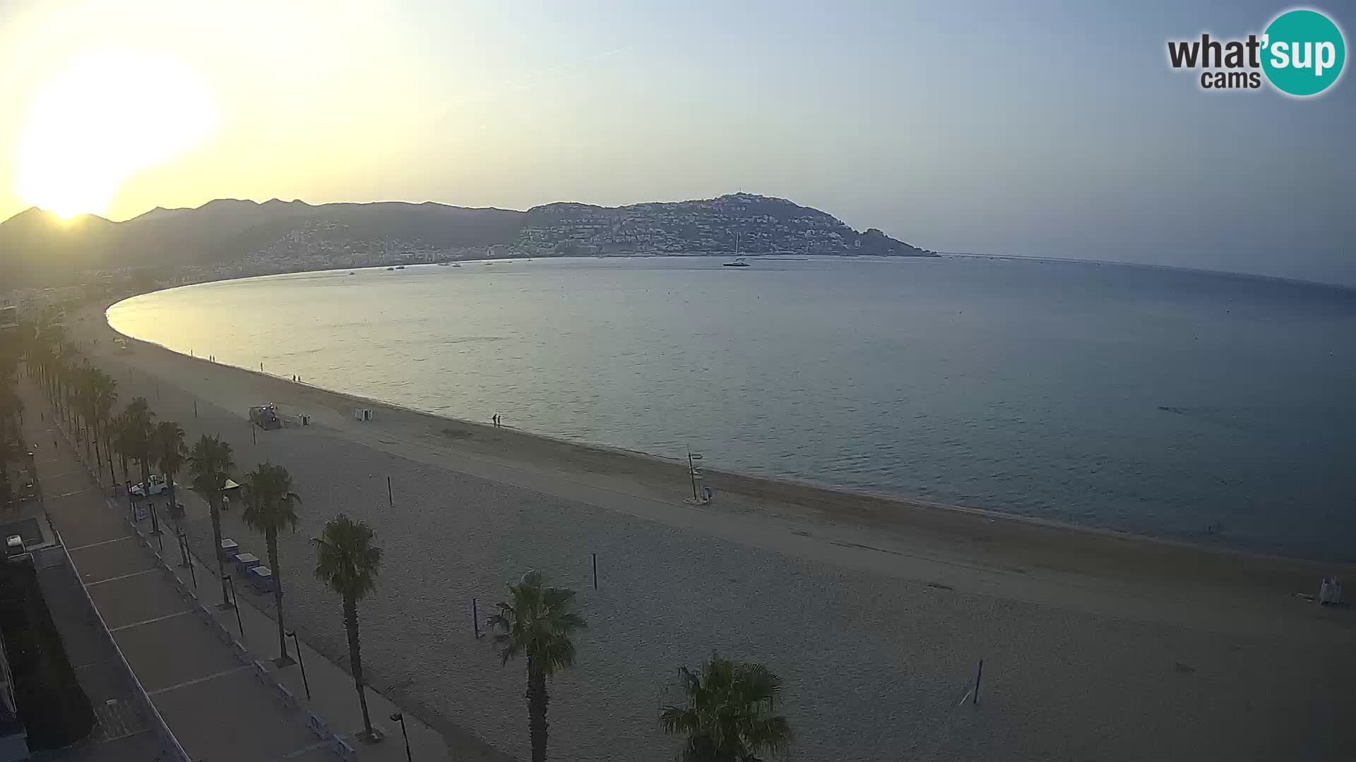 Live cam Roses – Costa Brava spiaggia – Hotel MonteCarlo
