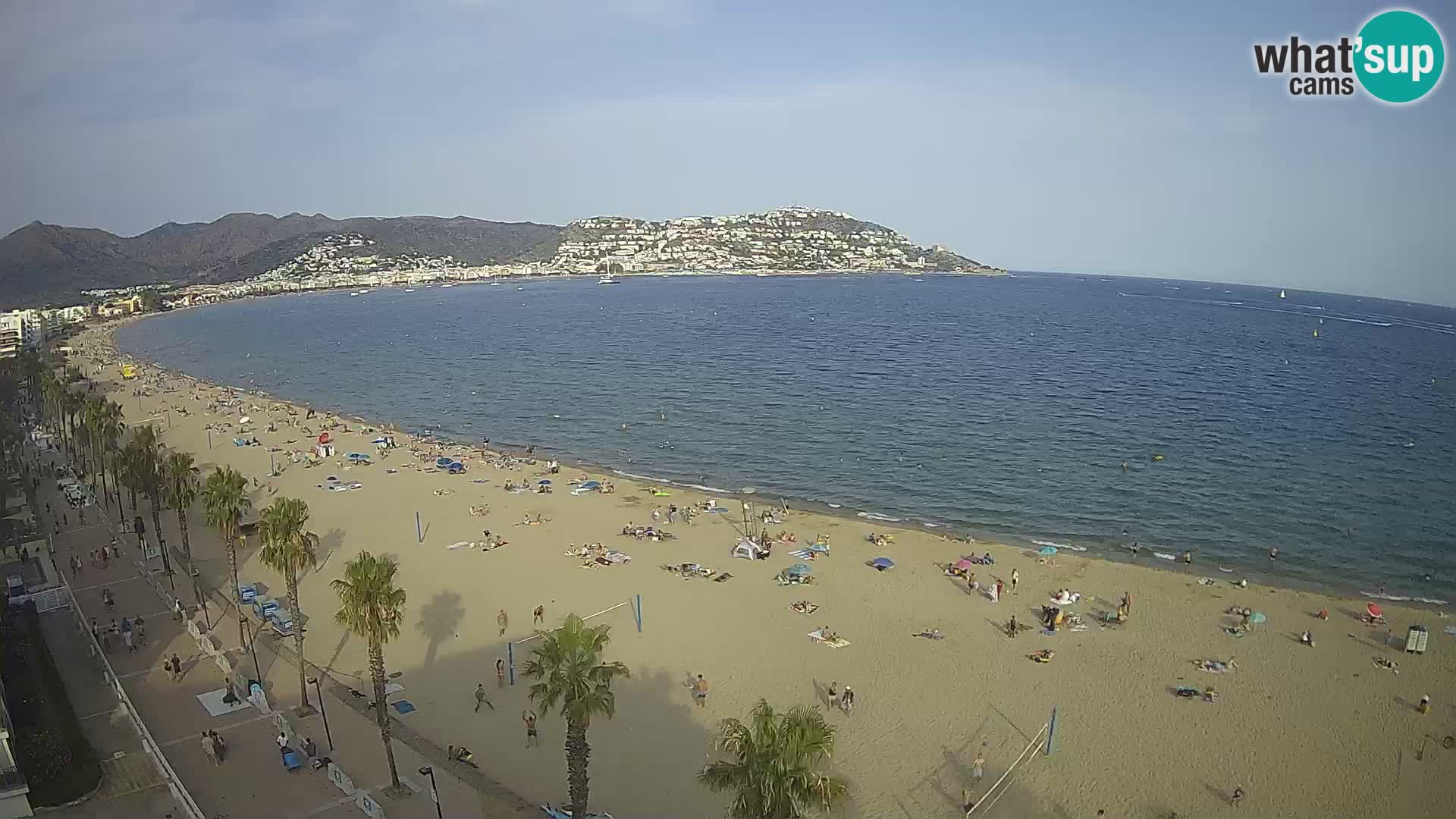 Webcam Costa Brava Roses Strand – Montecarlo Hotel livecam Spanien