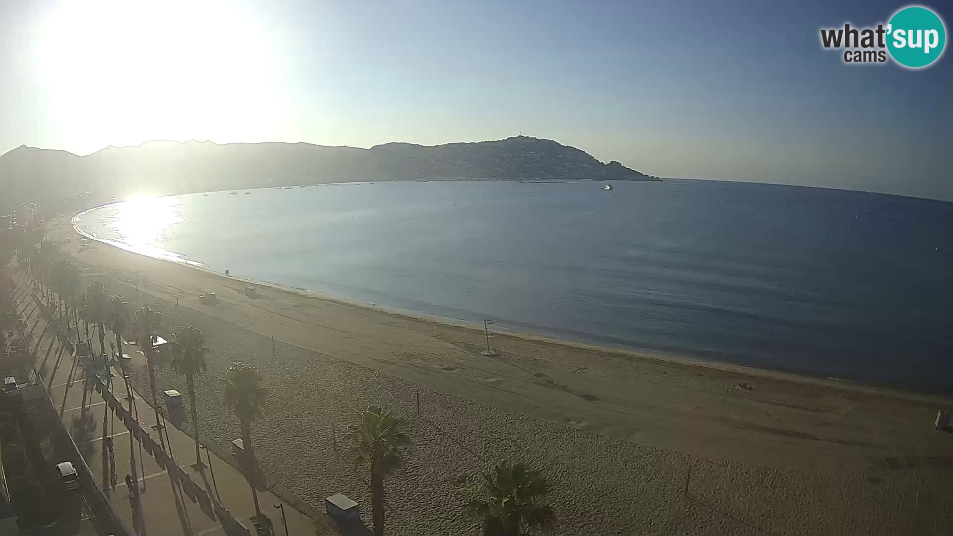 Live cam Roses  – Costa Brava spiaggia – Hotel MonteCarlo