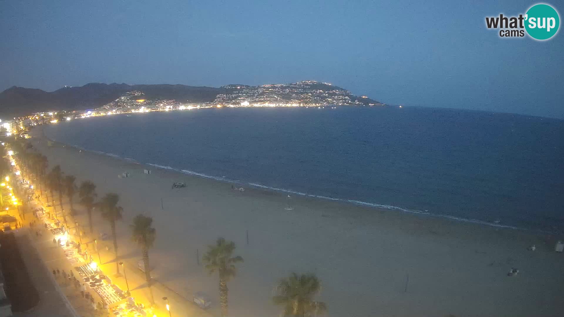 Webcam Costa Brava Roses Strand – Montecarlo Hotel livecam Spanien
