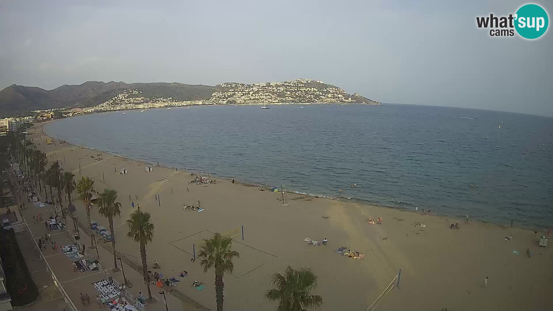 Web kamera Roses – Španijolska – Pogled sa hotela MonteCarlo