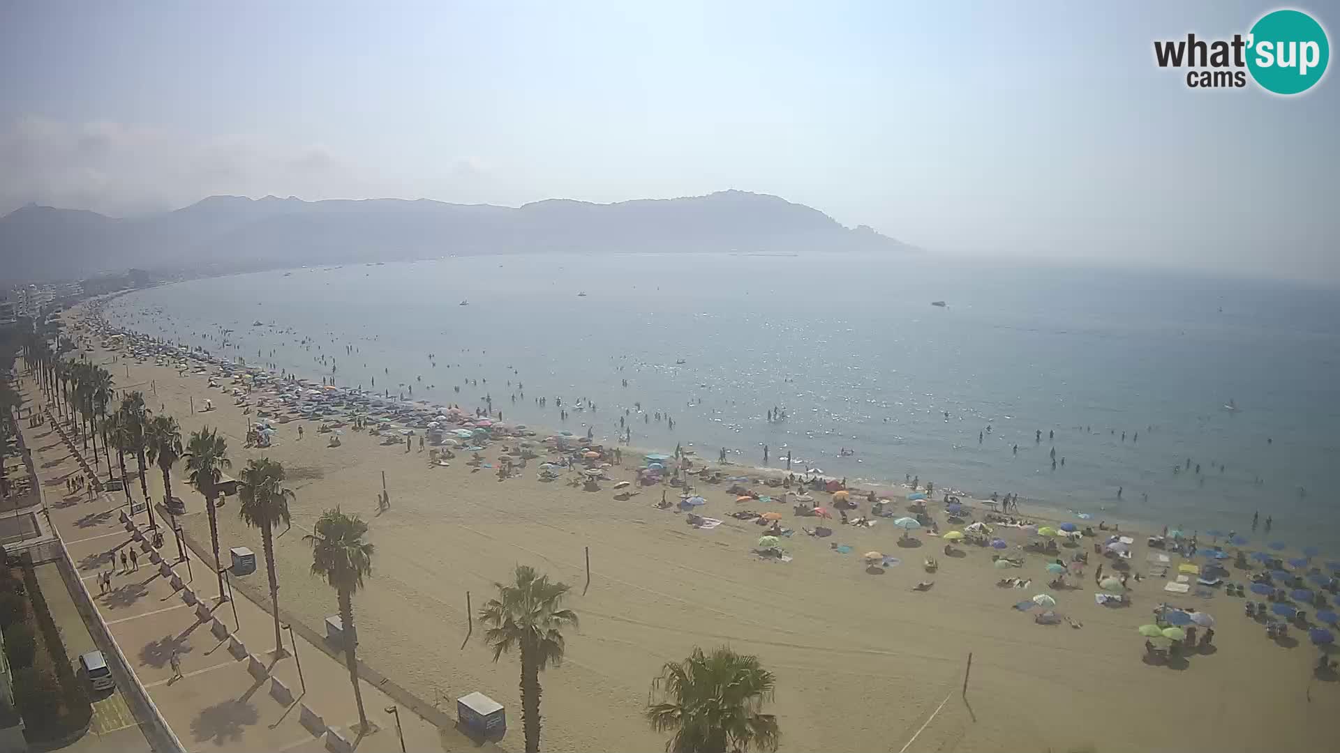 Live cam Roses  – Costa Brava spiaggia – Hotel MonteCarlo