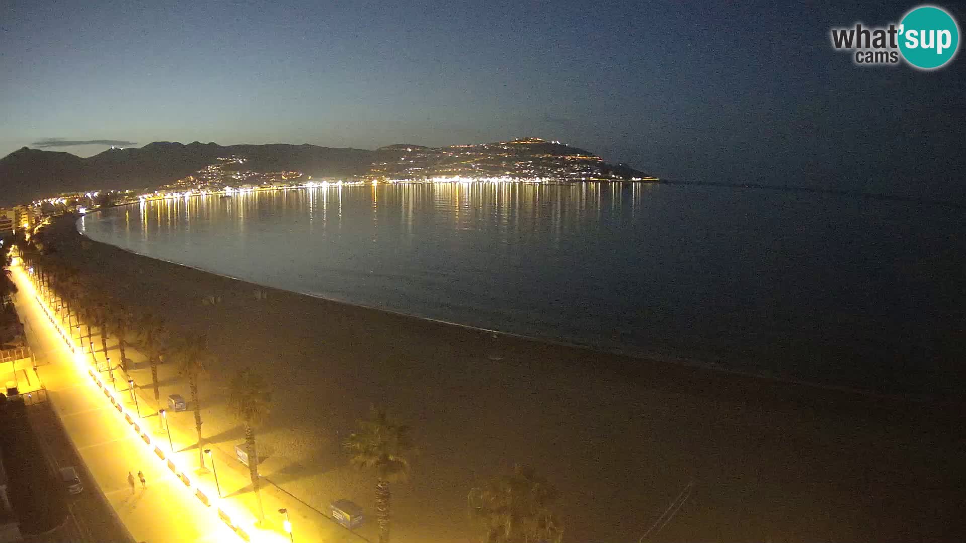 LIVEcam Roses plage Costa Brava – Hotel Montecarlo webcam Espagne