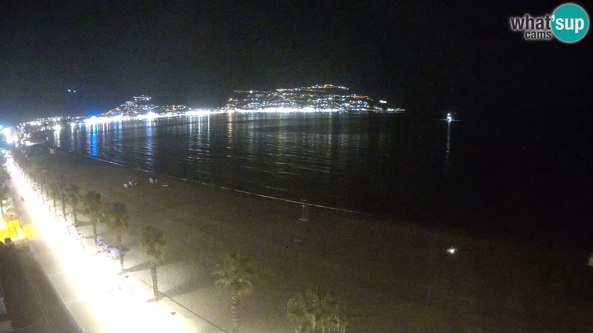 Webcam Costa Brava Roses Strand – Montecarlo Hotel livecam Spanien