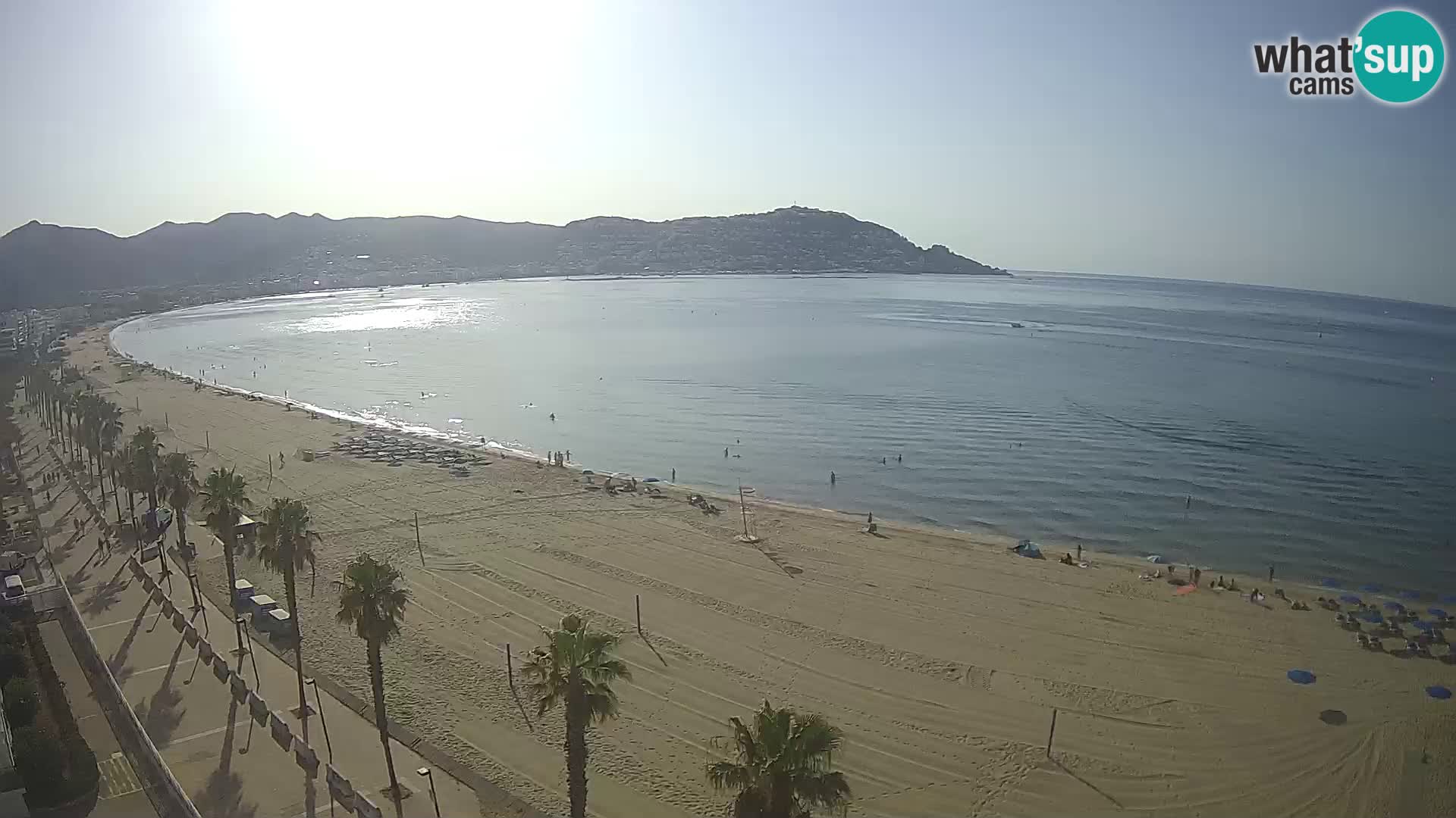 Live cam Roses  – Costa Brava spiaggia – Hotel MonteCarlo