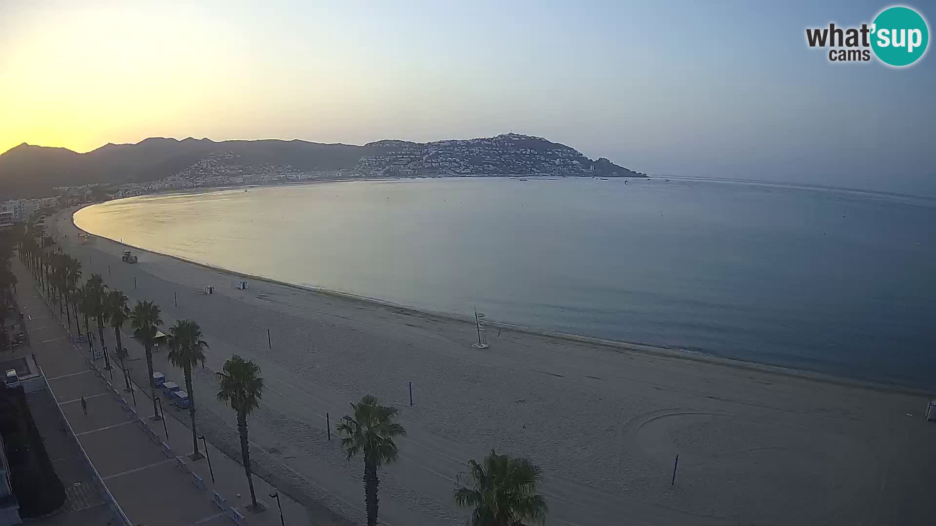 Roses camera en vivo playa Costa Brava- Hotel MonteCarlo