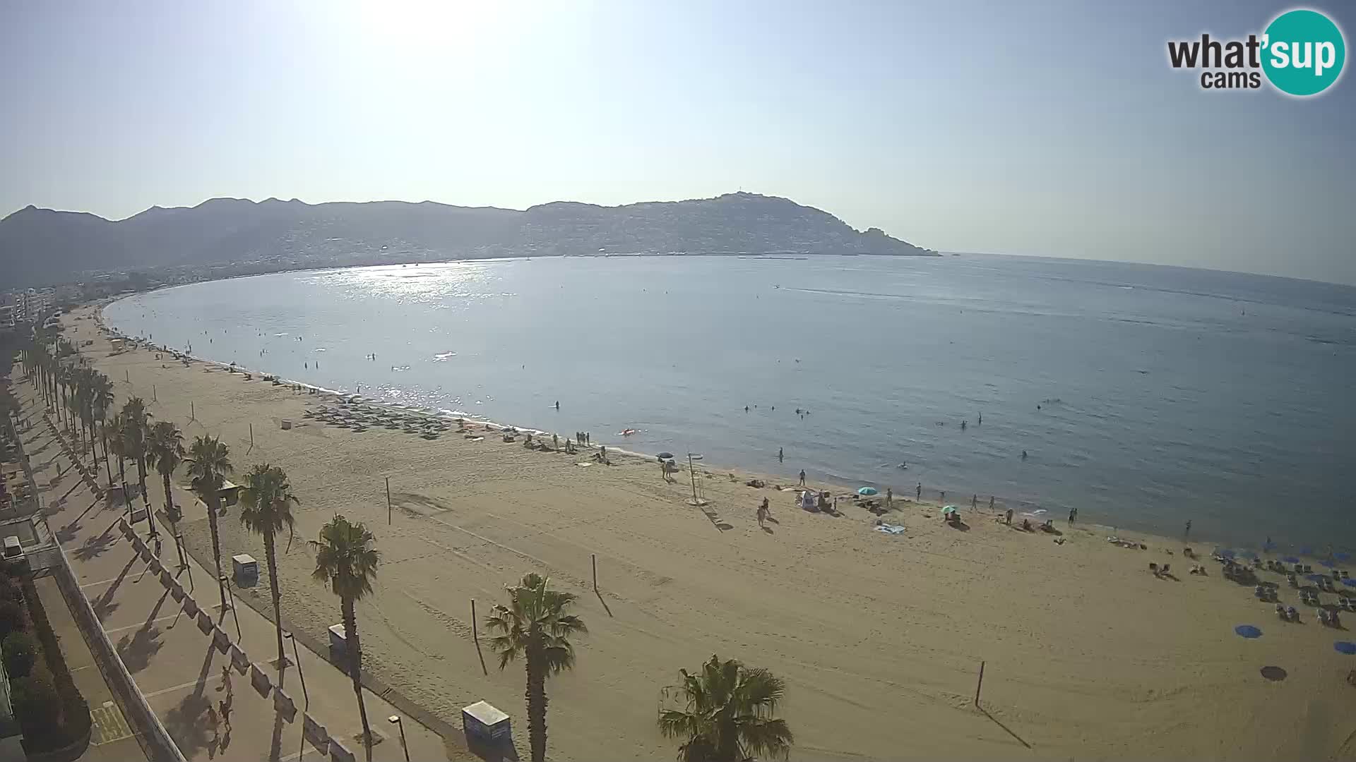 Roses camera en vivo playa Costa Brava- Hotel MonteCarlo
