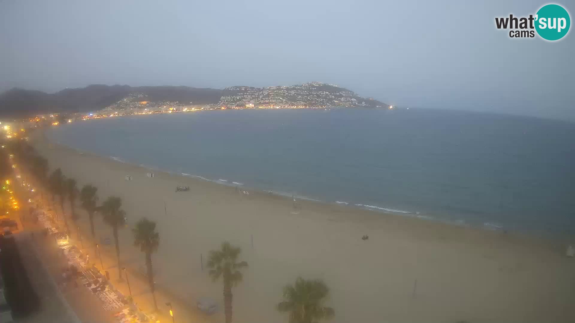 LIVEcam Roses plage Costa Brava – Hotel Montecarlo webcam Espagne